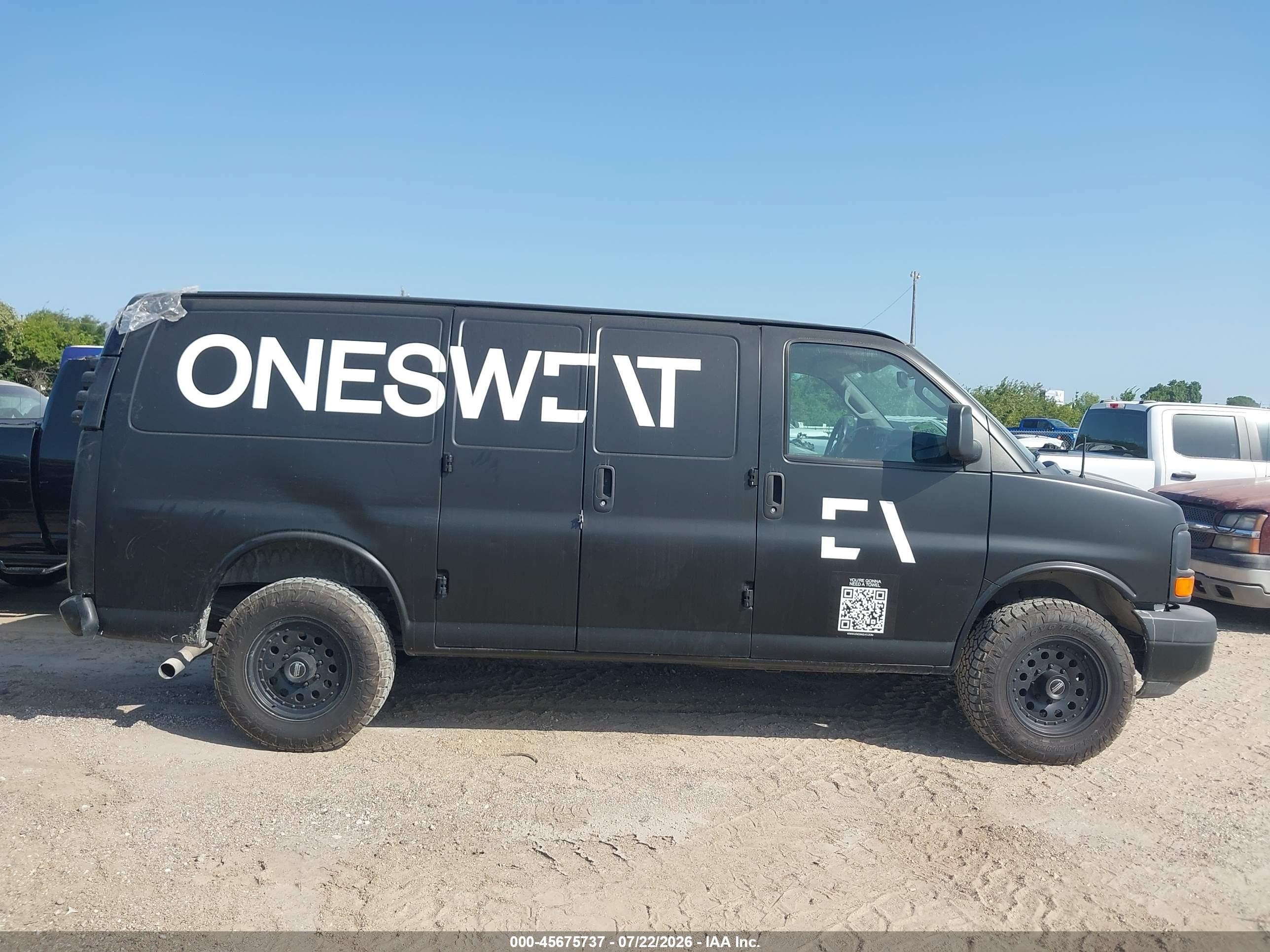 2017 Chevrolet Express 2500 Work Van Черный vin: 1GCWGAFF8H1128631