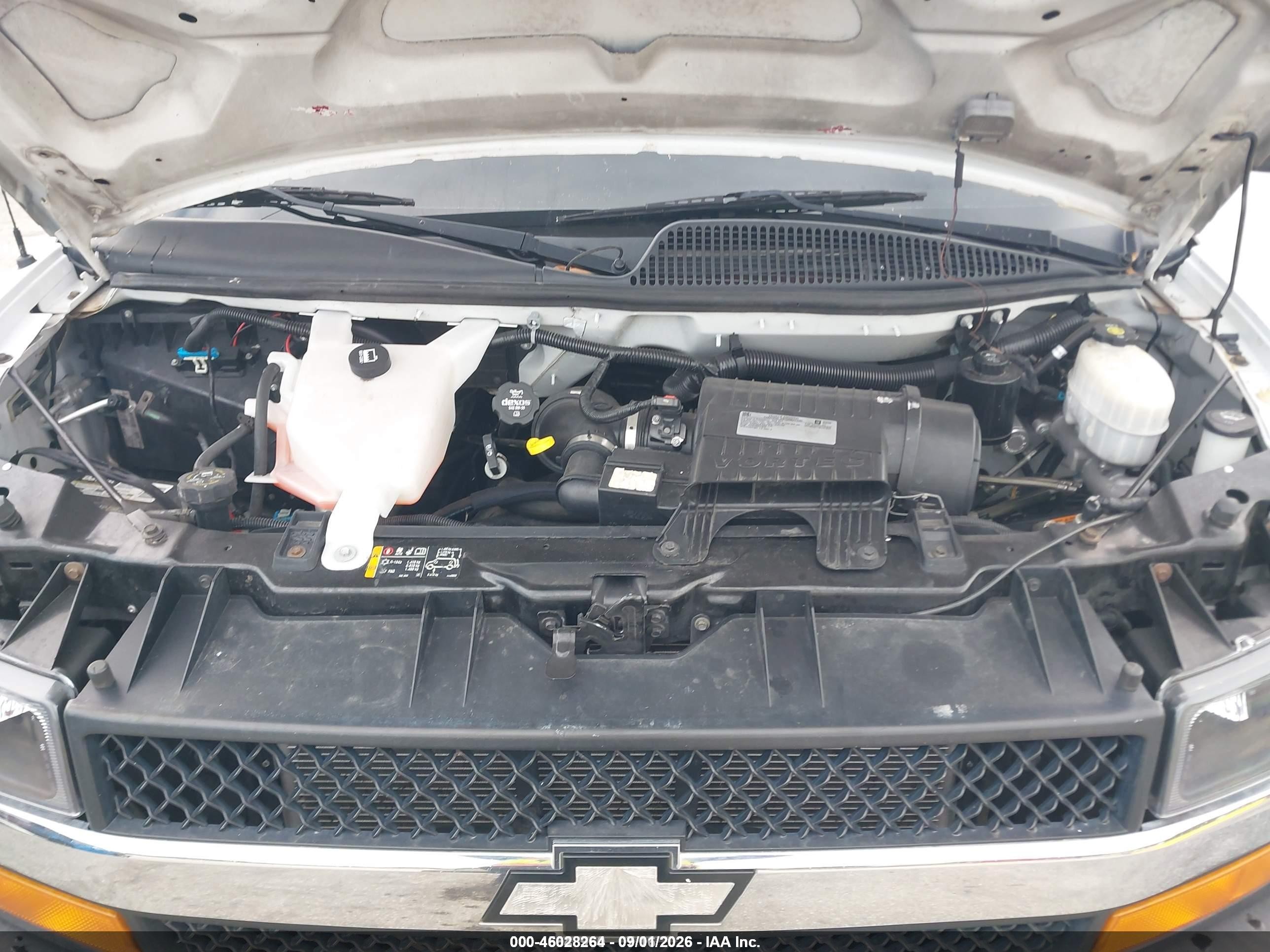 2019 Chevrolet Express 2500 Work Van Белый vin: 1GCWGAFG3K1372834