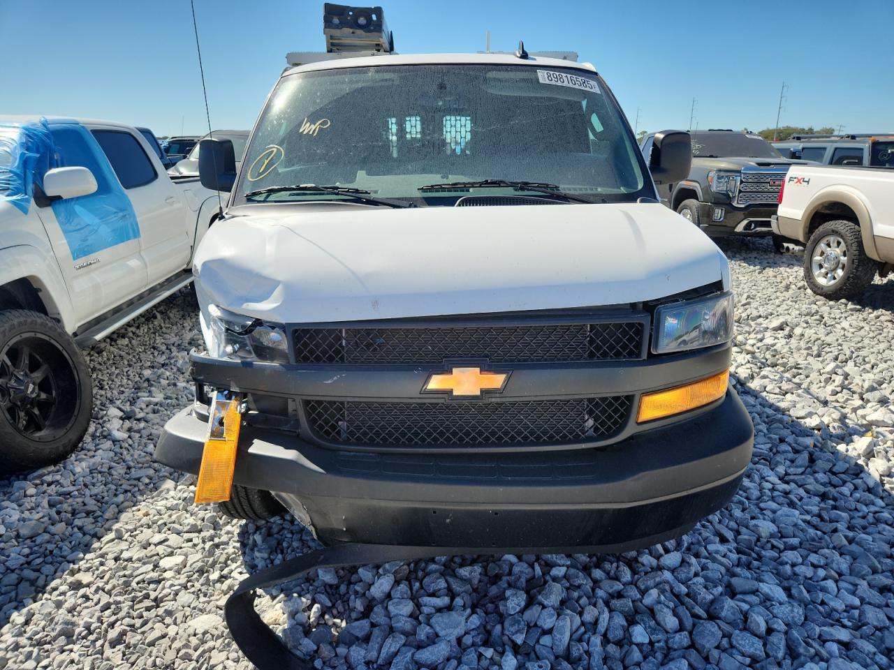 2025 Chevrolet Express G2500 White vin: 1GCWGAFP4S1106464