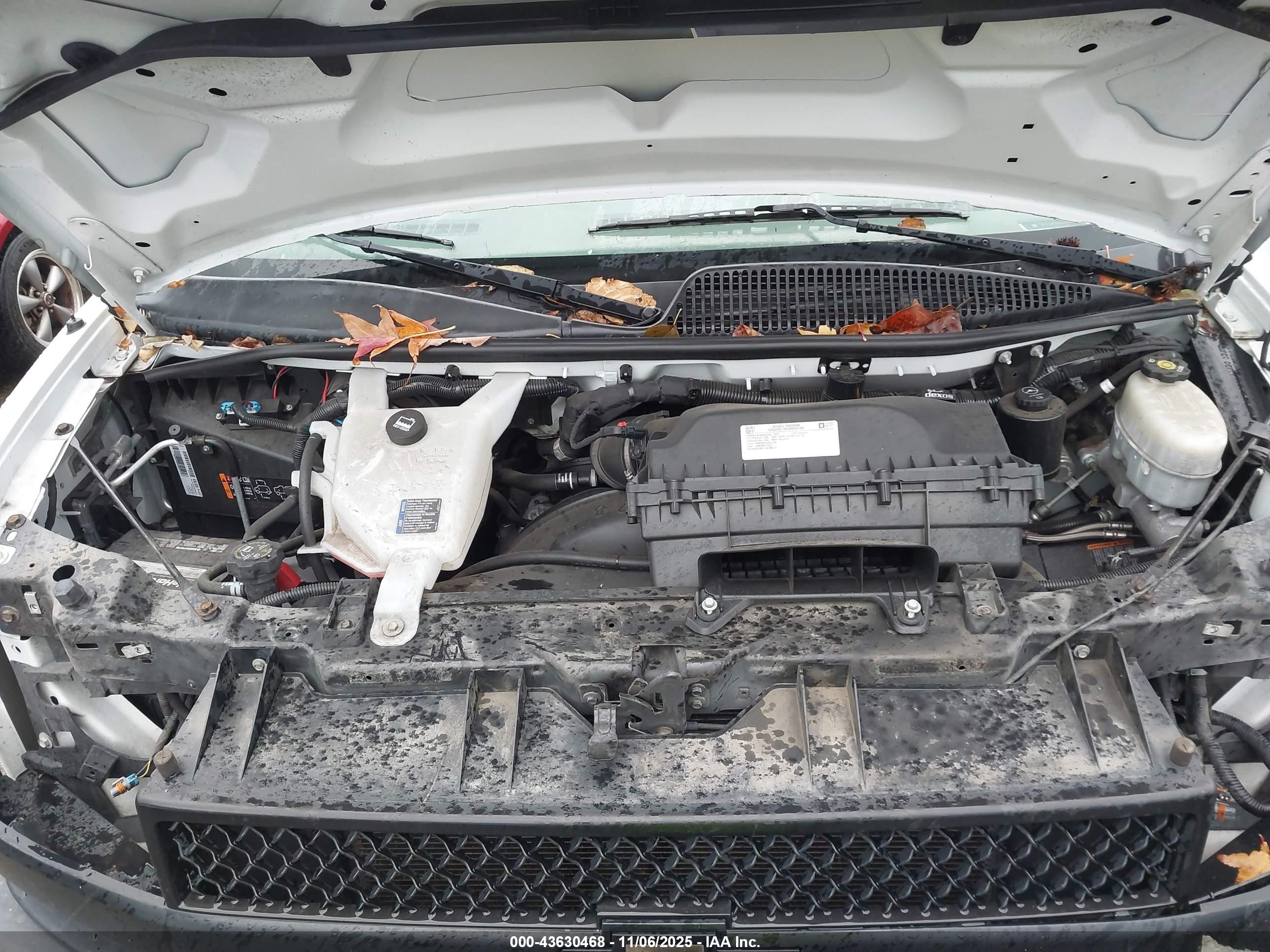 2018 Chevrolet Express 2500 Work Van White vin: 1GCWGAFPXJ1166182
