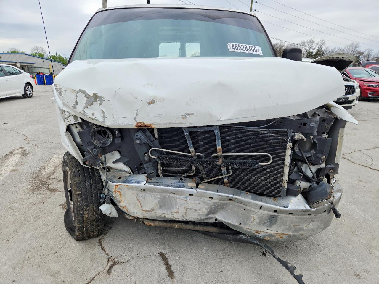 2013 Chevrolet Express G2500 White vin: 1GCWGFBA6D1103258