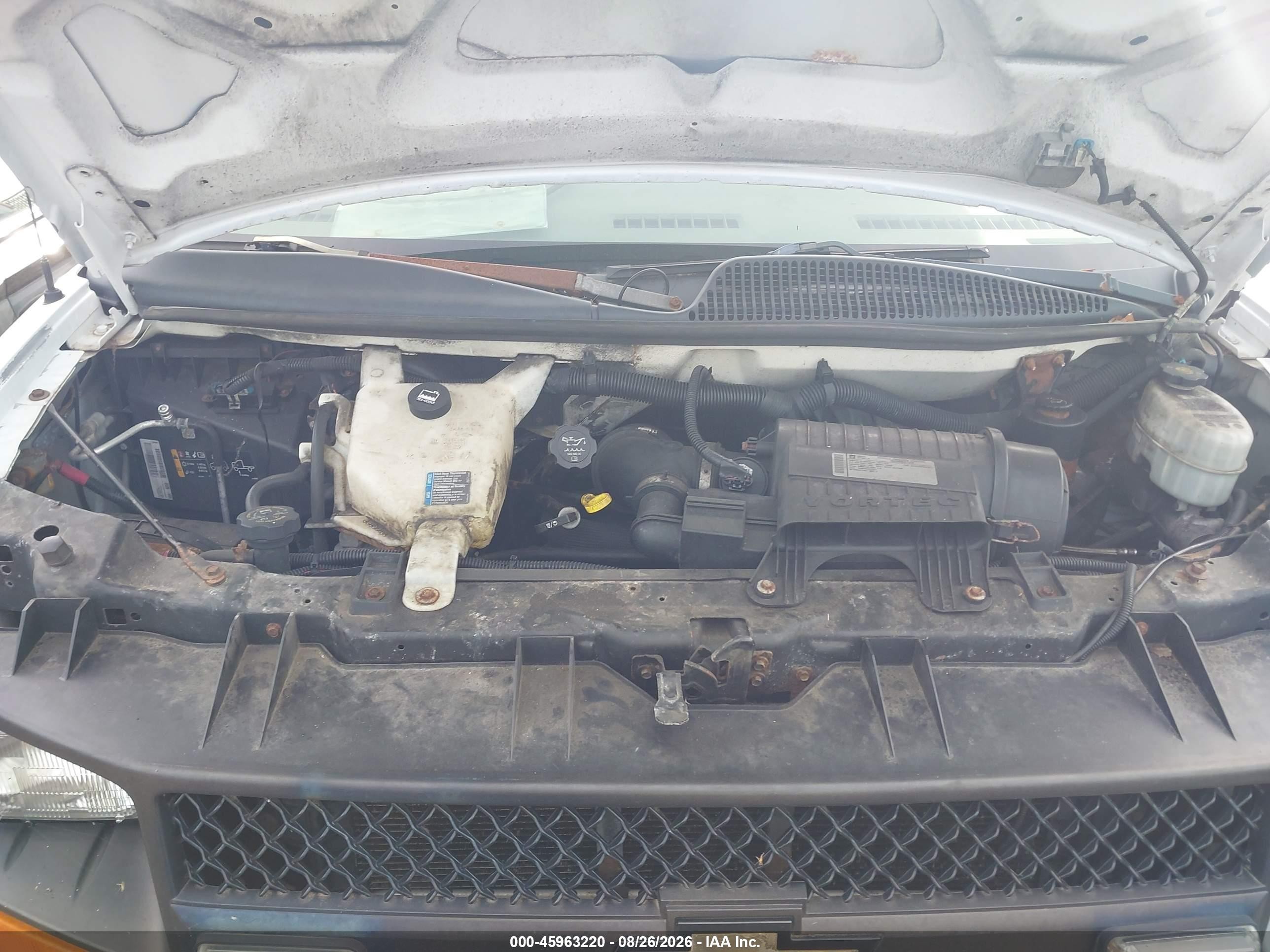 2011 Chevrolet Express 2500 Work Van White vin: 1GCWGFBA7B1169413