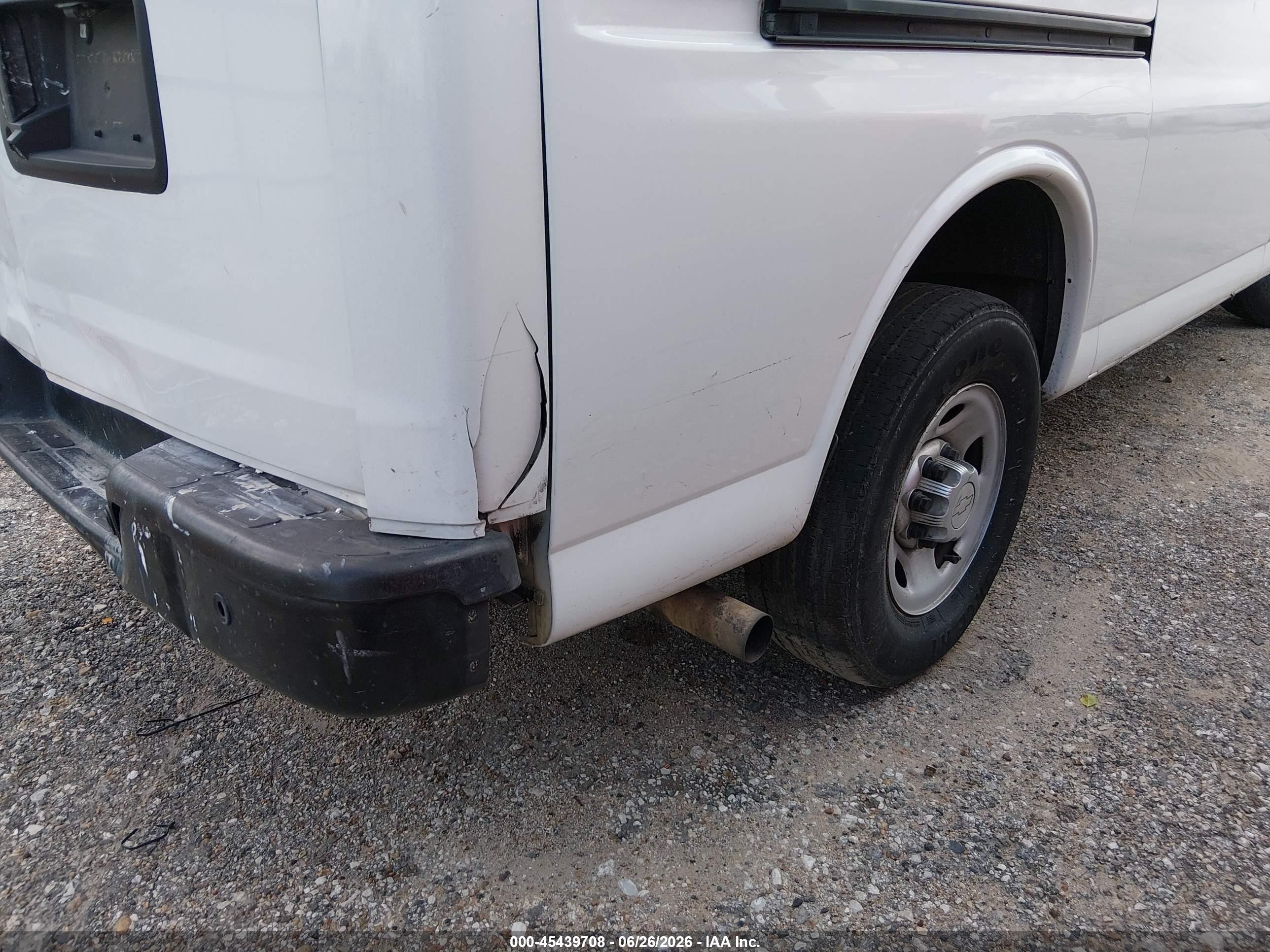2014 Chevrolet Express 2500 Work Van White vin: 1GCWGFCA1E1209844