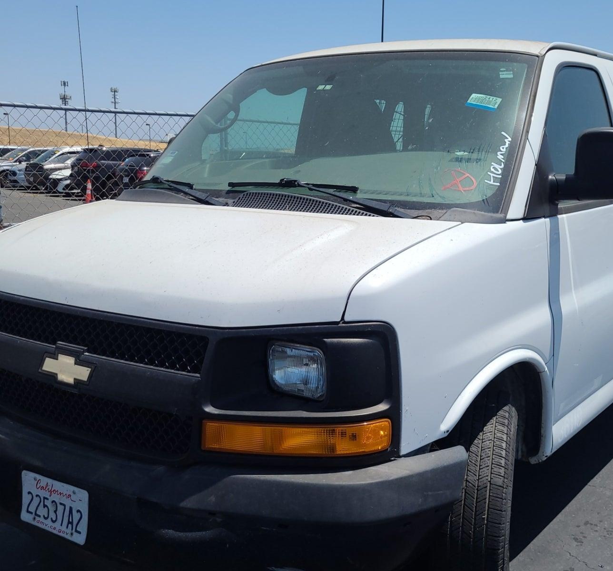 2013 Chevrolet Express G2500   vin: 1GCWGFCA3D1147507
