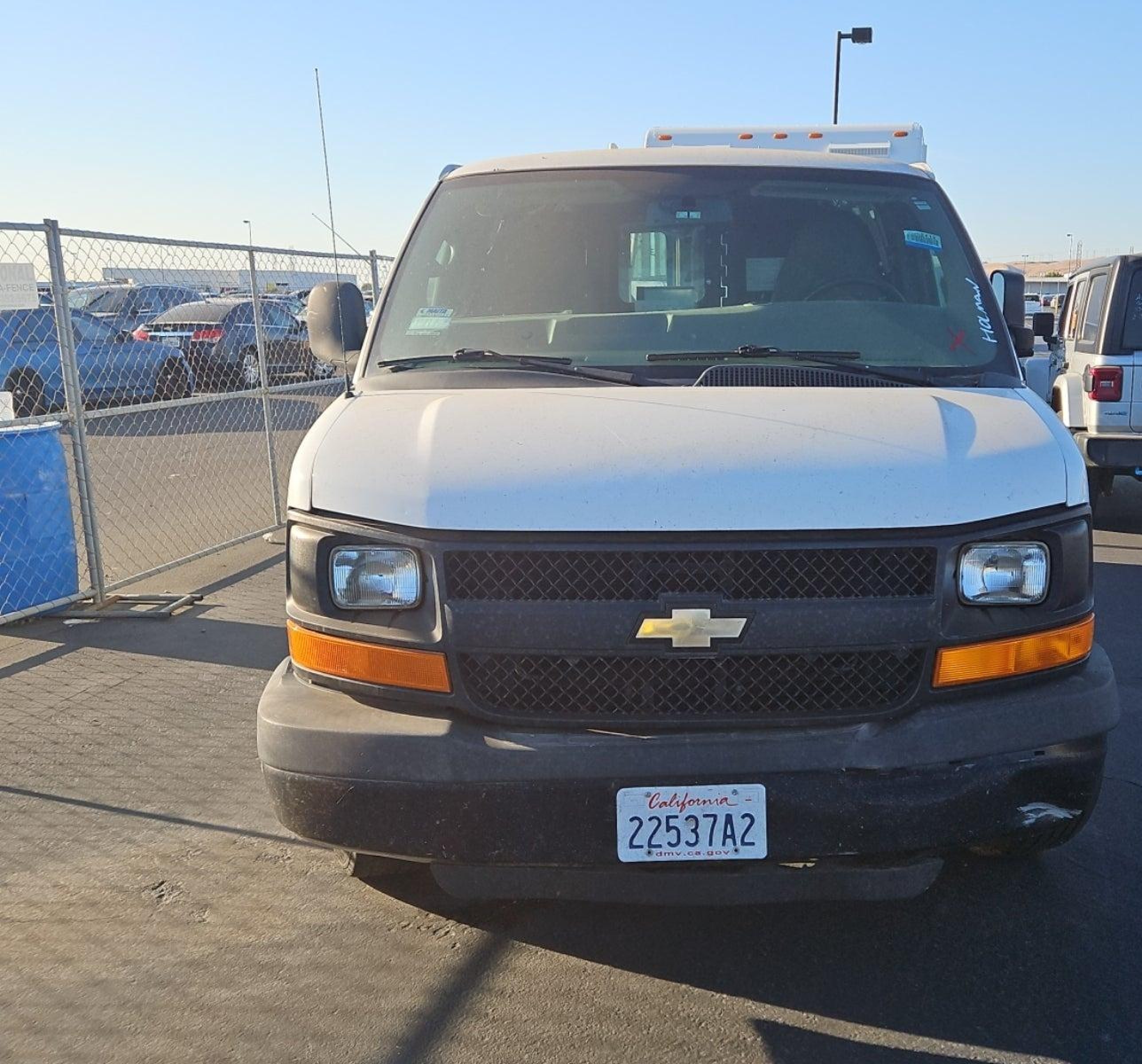 2013 Chevrolet Express 2500 Work Van vin: 1GCWGFCA3D1147507