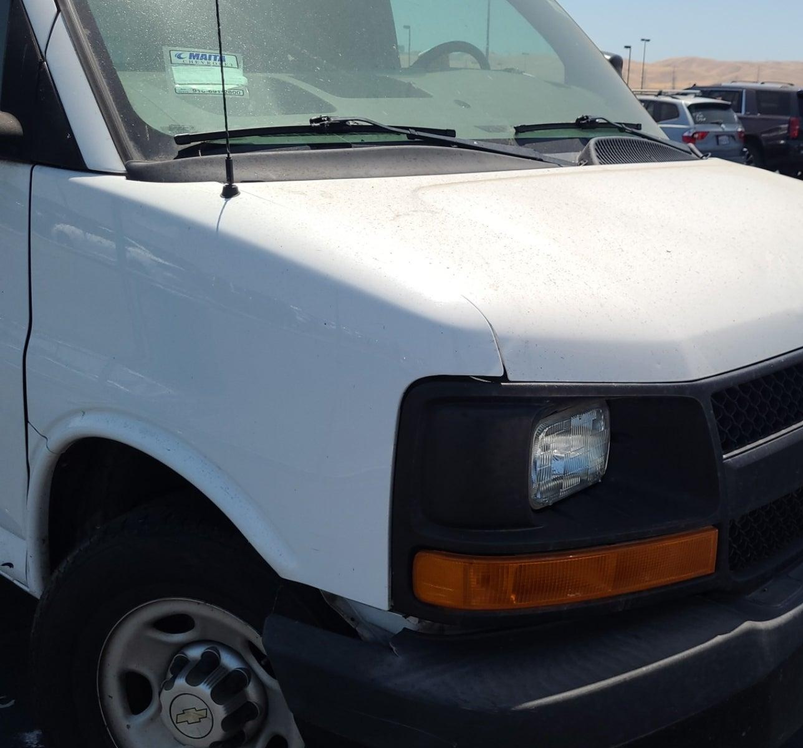 2013 Chevrolet Express 2500 Work Van vin: 1GCWGFCA3D1147507