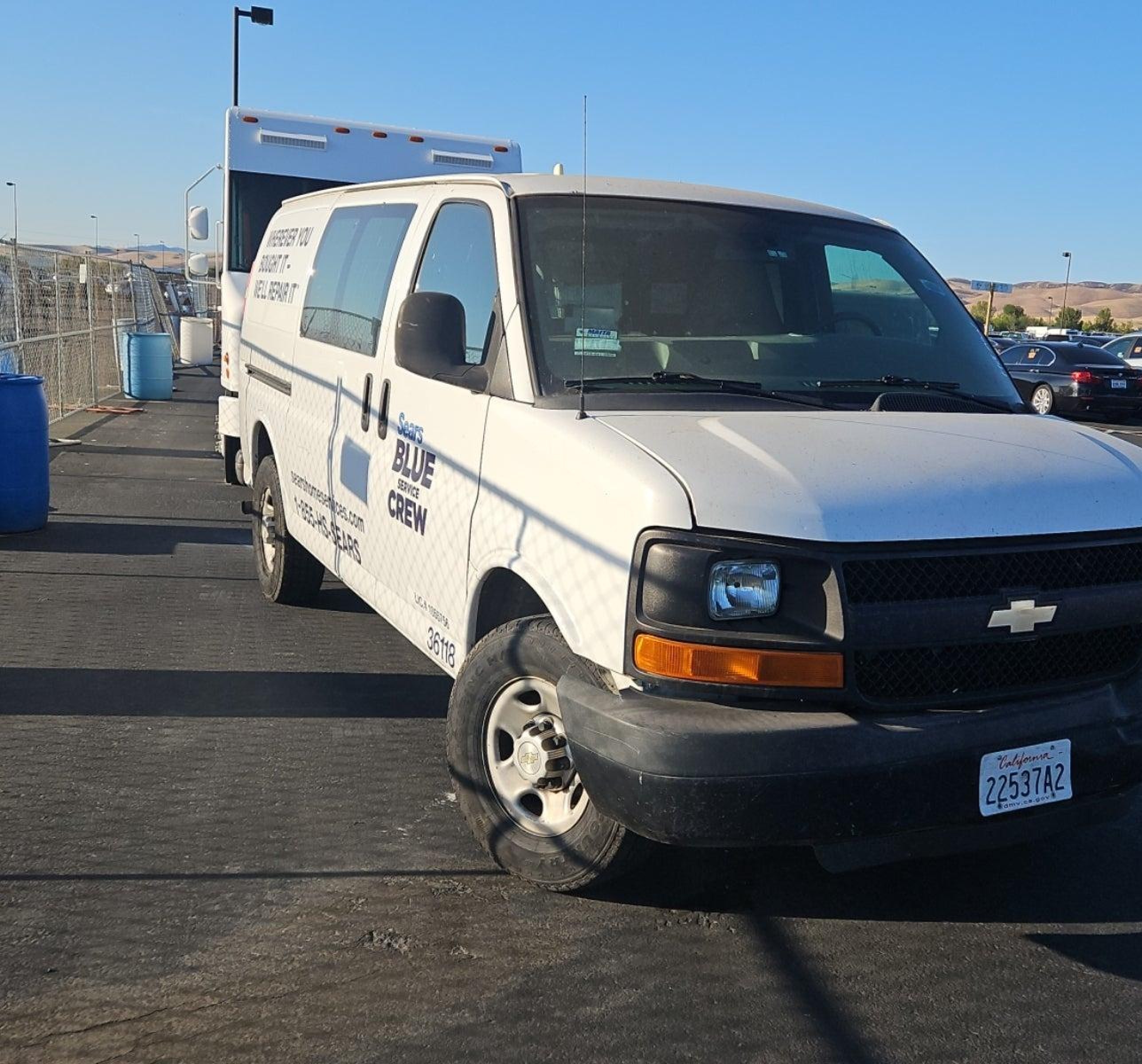 2013 Chevrolet Express 2500 Work Van vin: 1GCWGFCA3D1147507