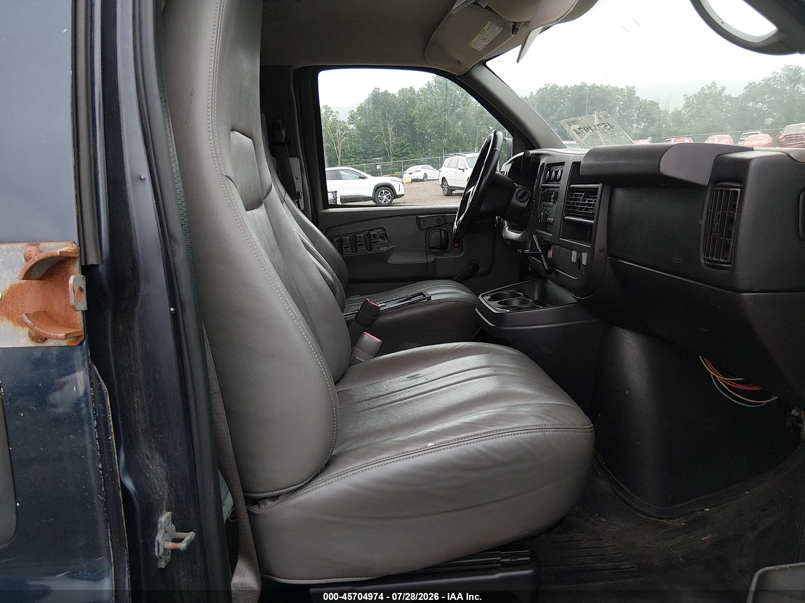 2011 Chevrolet Express 2500 Work Van Blue vin: 1GCWGFCA7B1155073