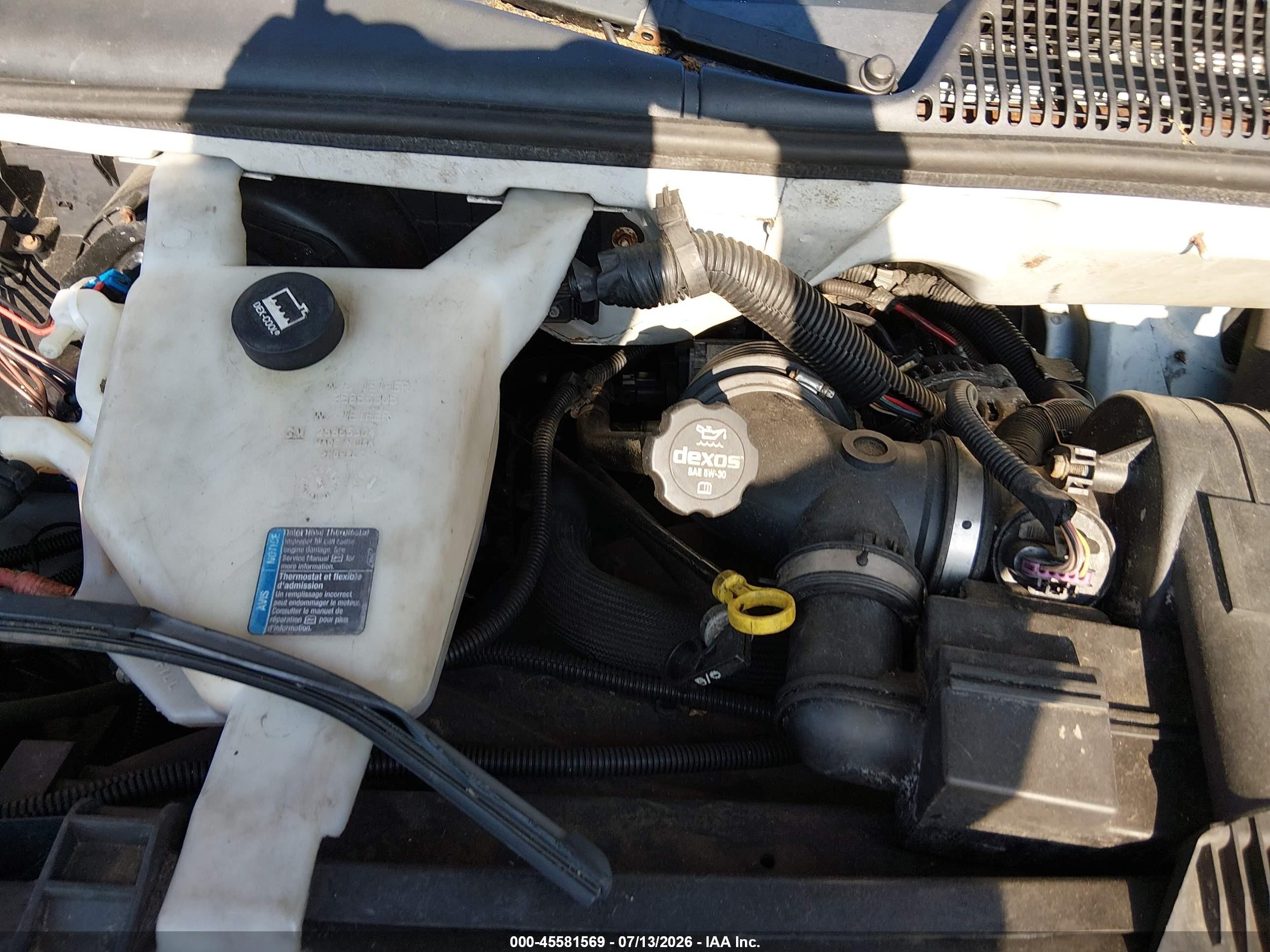 2011 Chevrolet Express 2500 Work Van White vin: 1GCWGFCA7B1164002