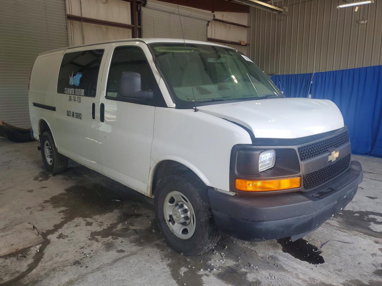 2012 Chevrolet Express G2500 White vin: 1GCWGFCA8C1131446