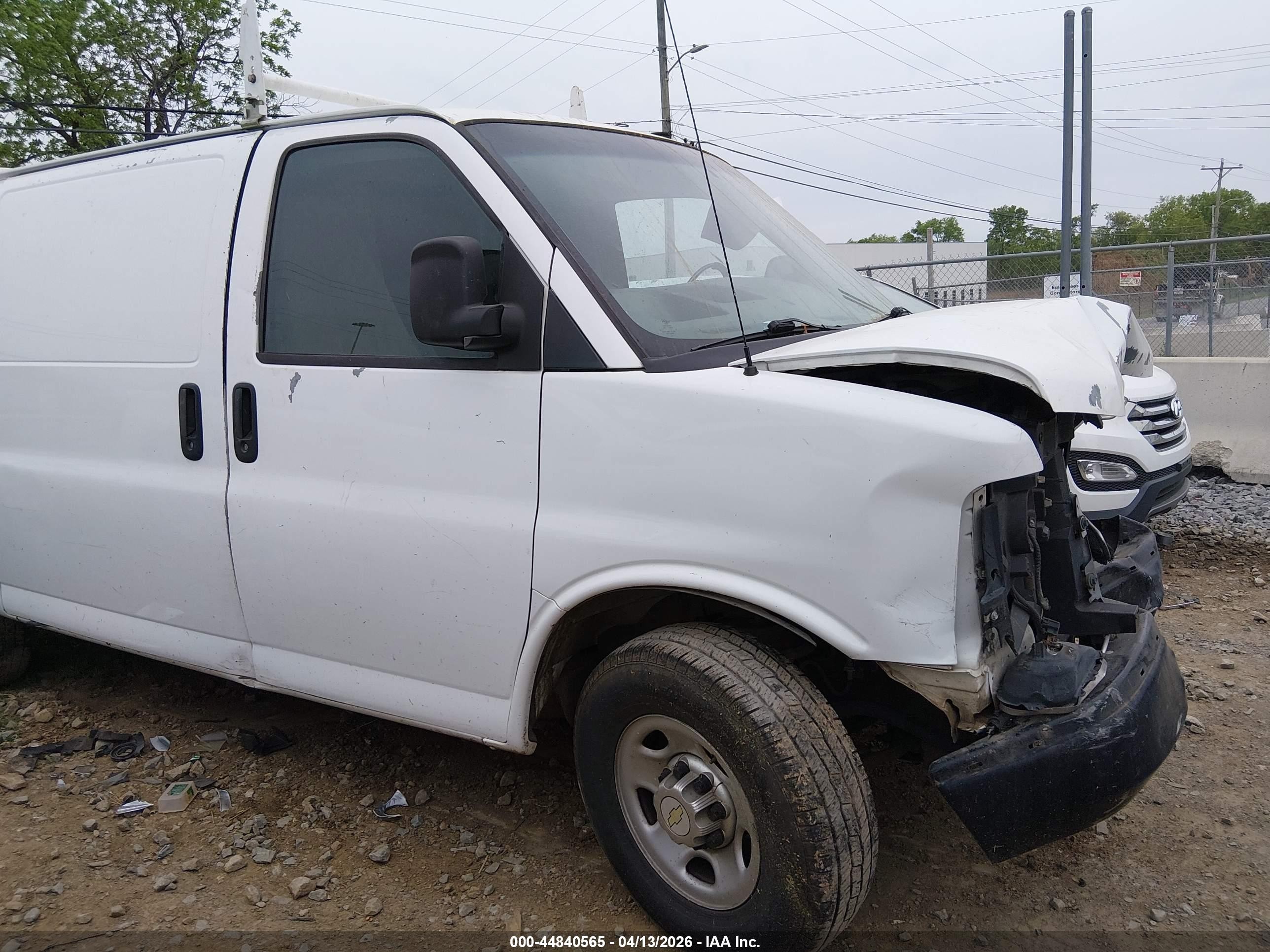 2012 Chevrolet Express 2500 Work Van White vin: 1GCWGFCA9C1178954