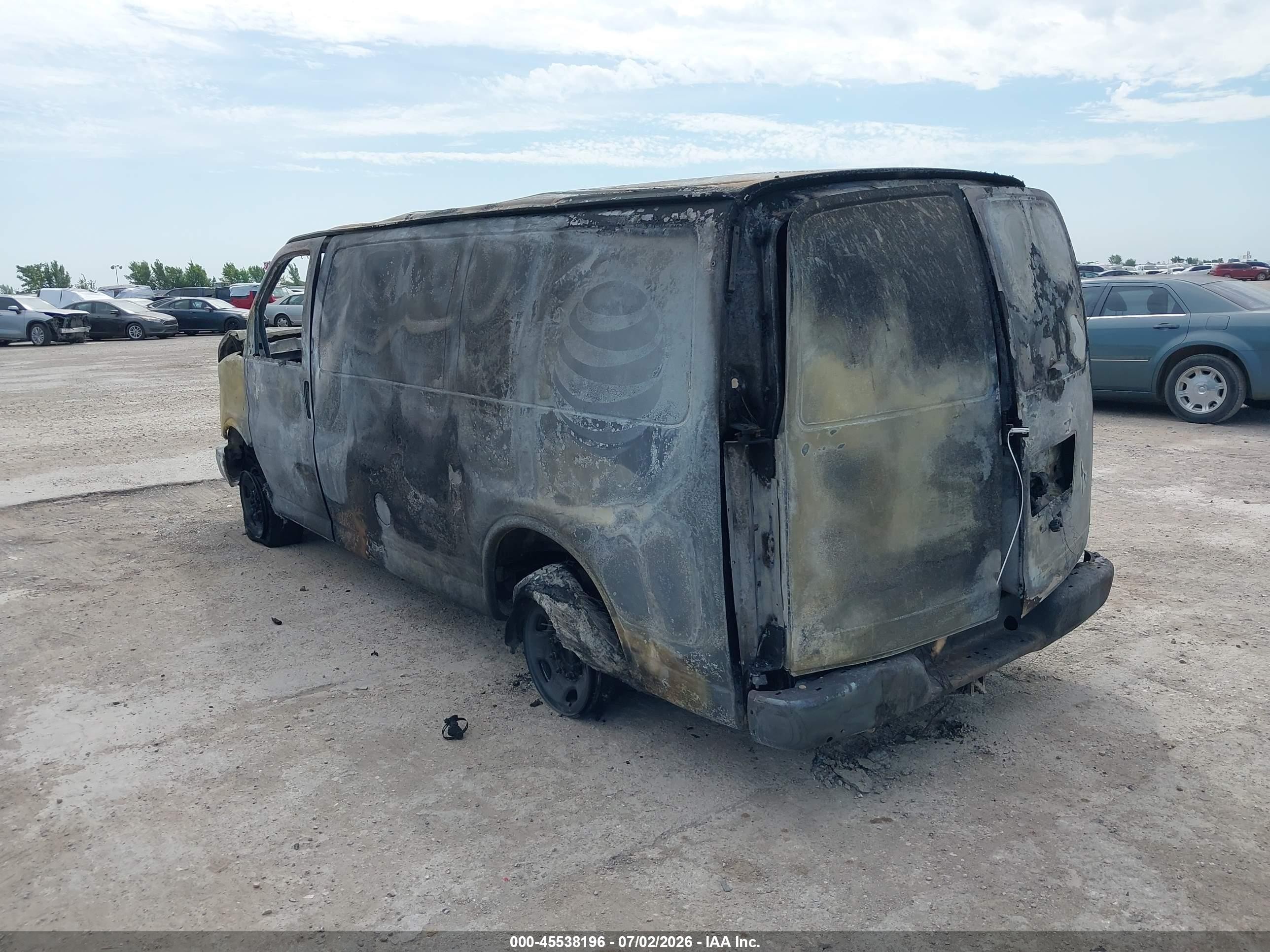2014 Chevrolet Express 2500 Work Van Белый vin: 1GCWGFCAXE1203153
