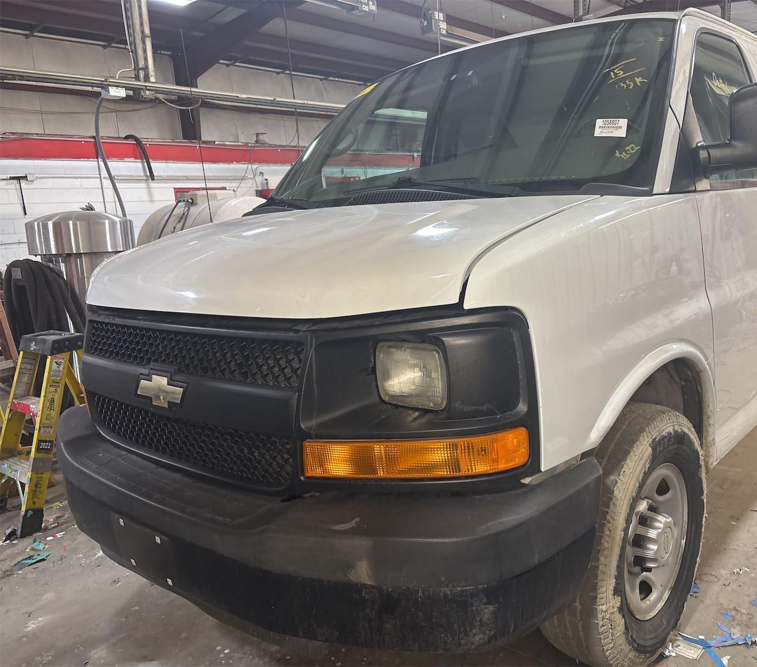 2015 Chevrolet Express 2500 Work Van vin: 1GCWGFCF1F1158598
