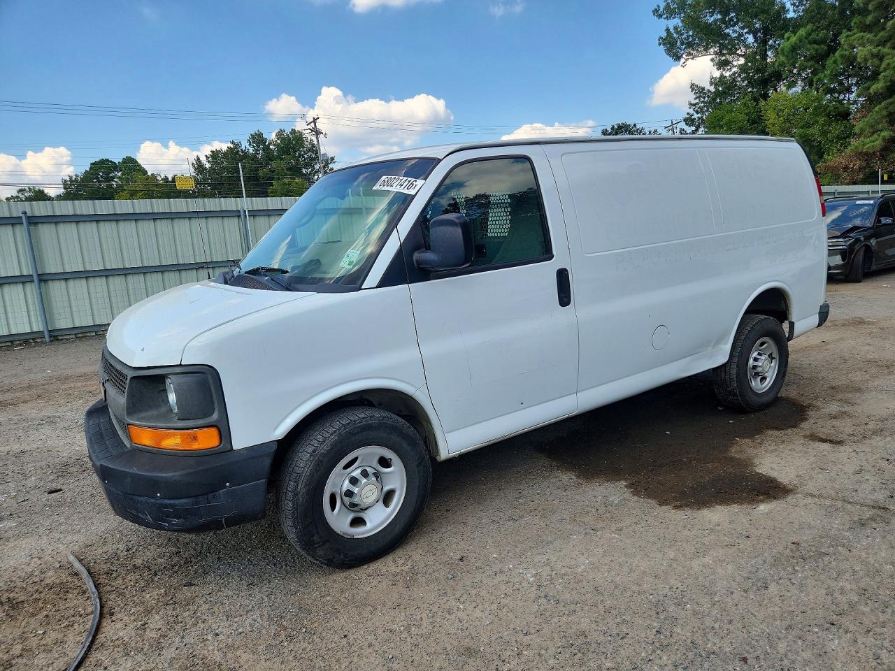 2015 Chevrolet Express G2500 White vin: 1GCWGFCF2F1116280