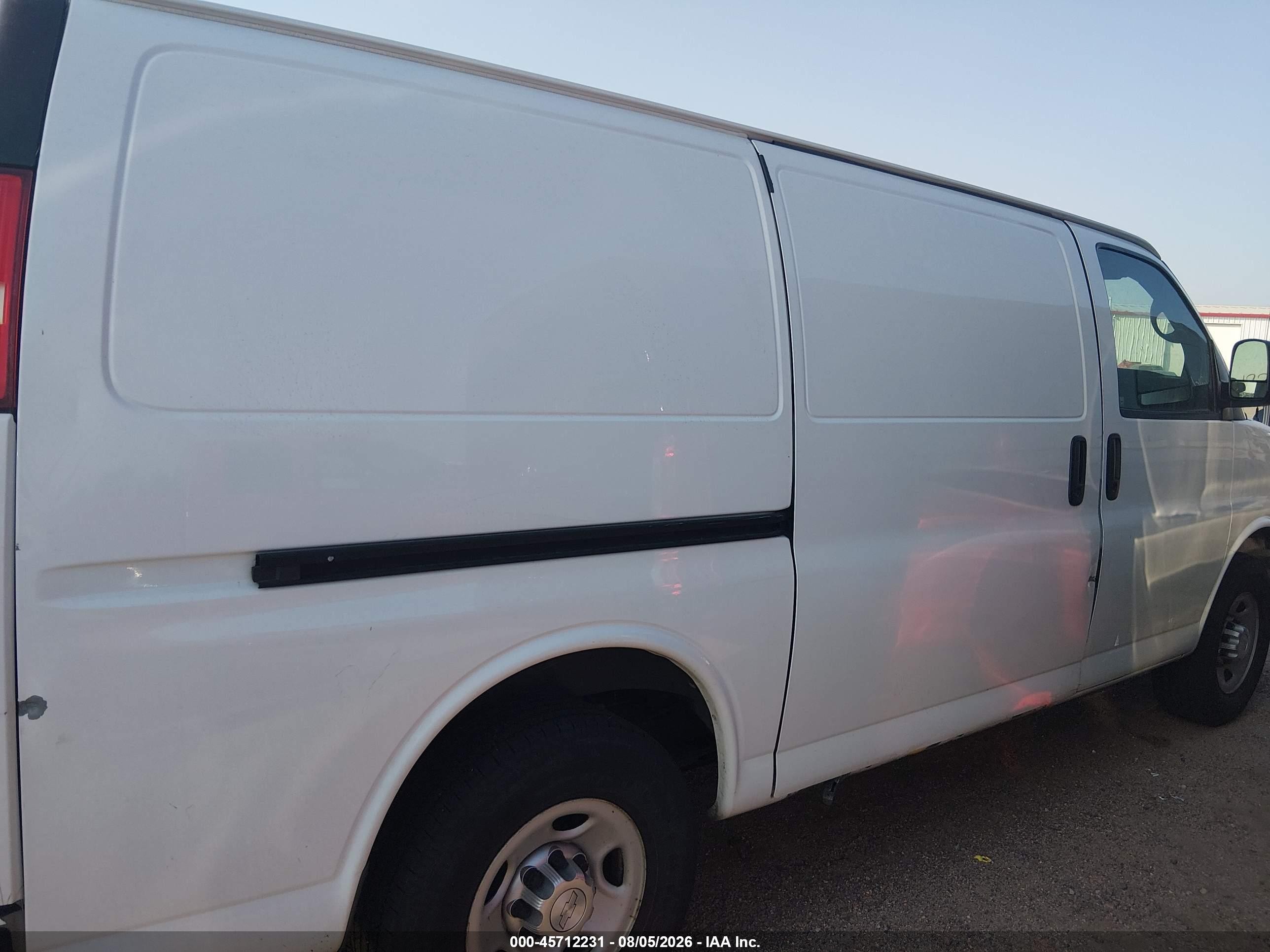 2015 Chevrolet Express 2500 Work Van White vin: 1GCWGFCG9F1226509