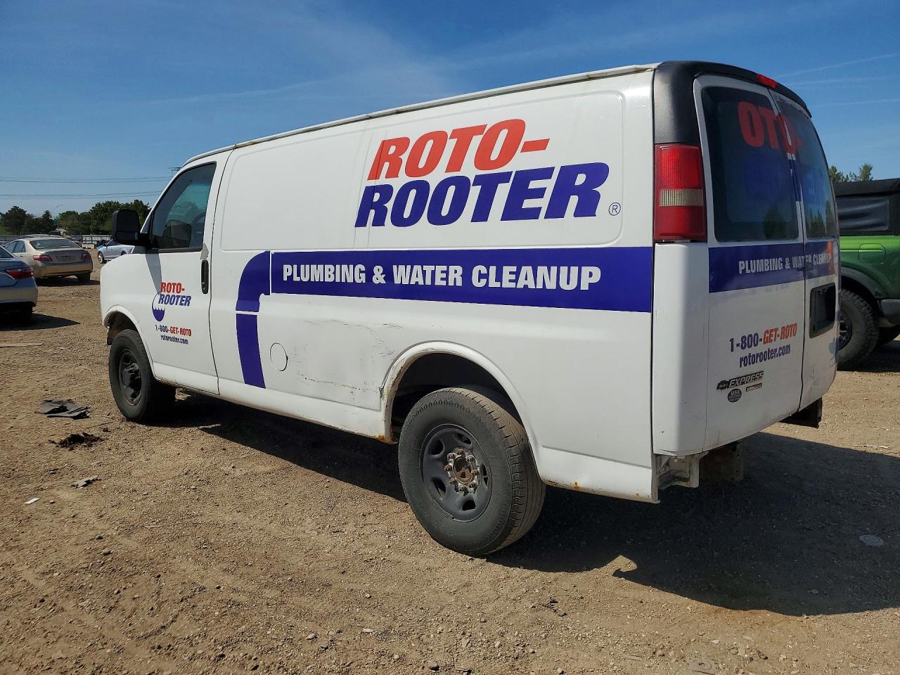 2012 Chevrolet Express G2500 White vin: 1GCWGFFA1C1180032