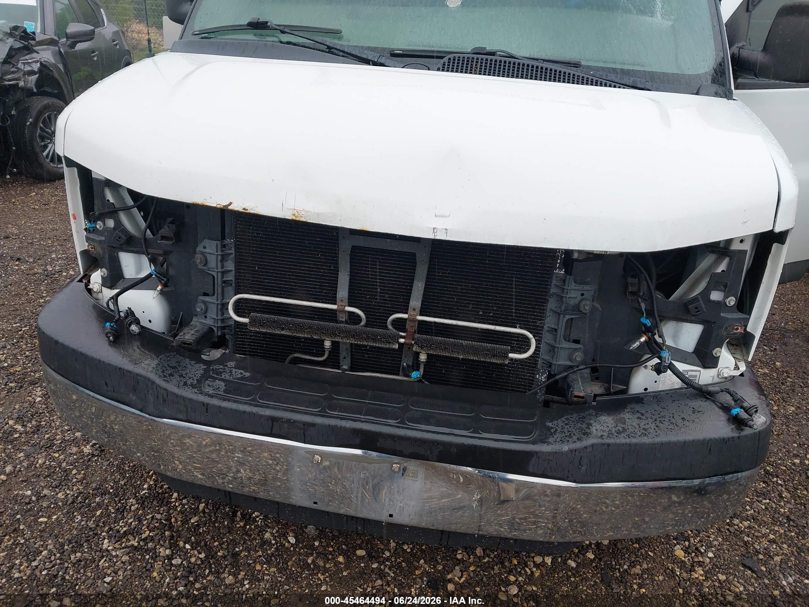 2011 Chevrolet Express 2500 Work Van White vin: 1GCWGFFA6B1133853