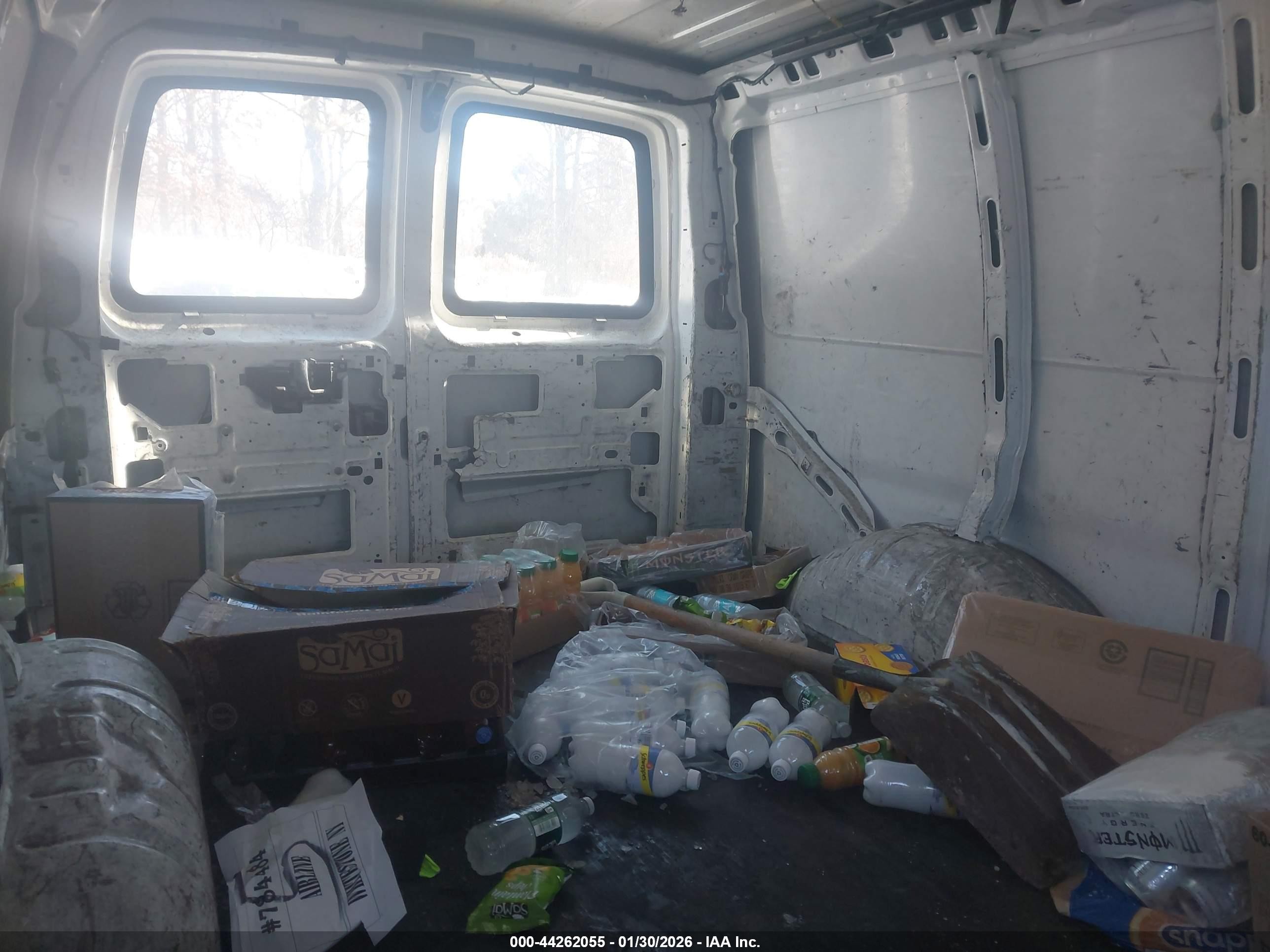 2012 Chevrolet Express 2500 Work Van White vin: 1GCWGFFA9C1116885