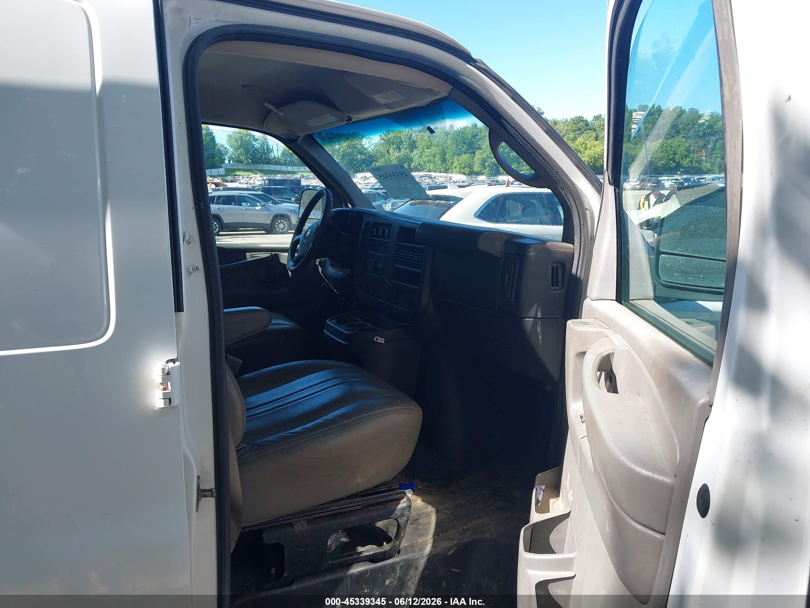 2015 Chevrolet Express 2500 Work Van White vin: 1GCWGFFF3F1122973