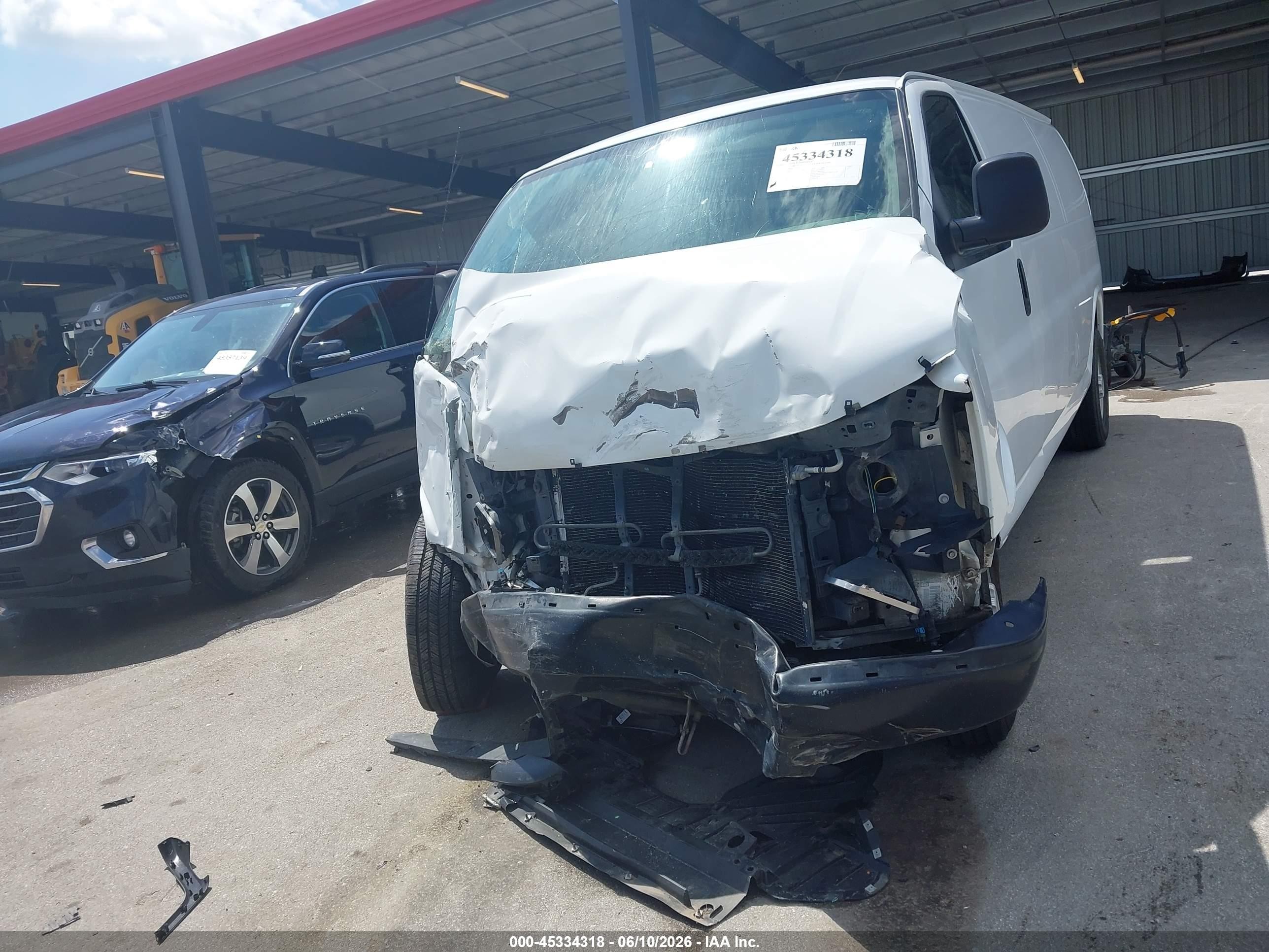 2012 Chevrolet Express 2500 Work Van White vin: 1GCWGGBA2C1165941