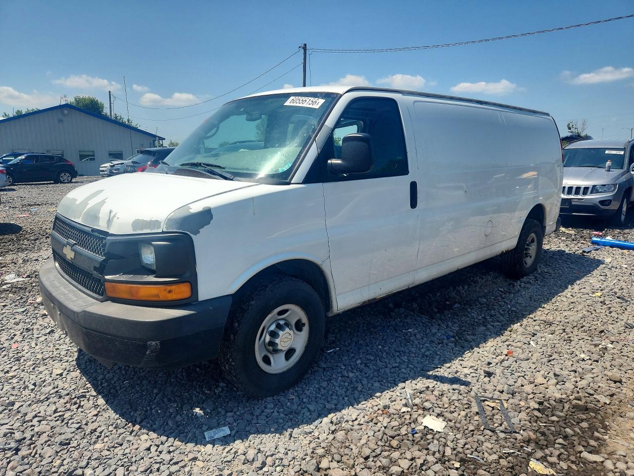 2013 Chevrolet Express G2500 White vin: 1GCWGGBAXD1115435
