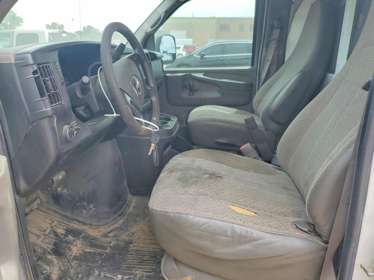 2013 Chevrolet Express G2500 White vin: 1GCWGGCA1D1100420