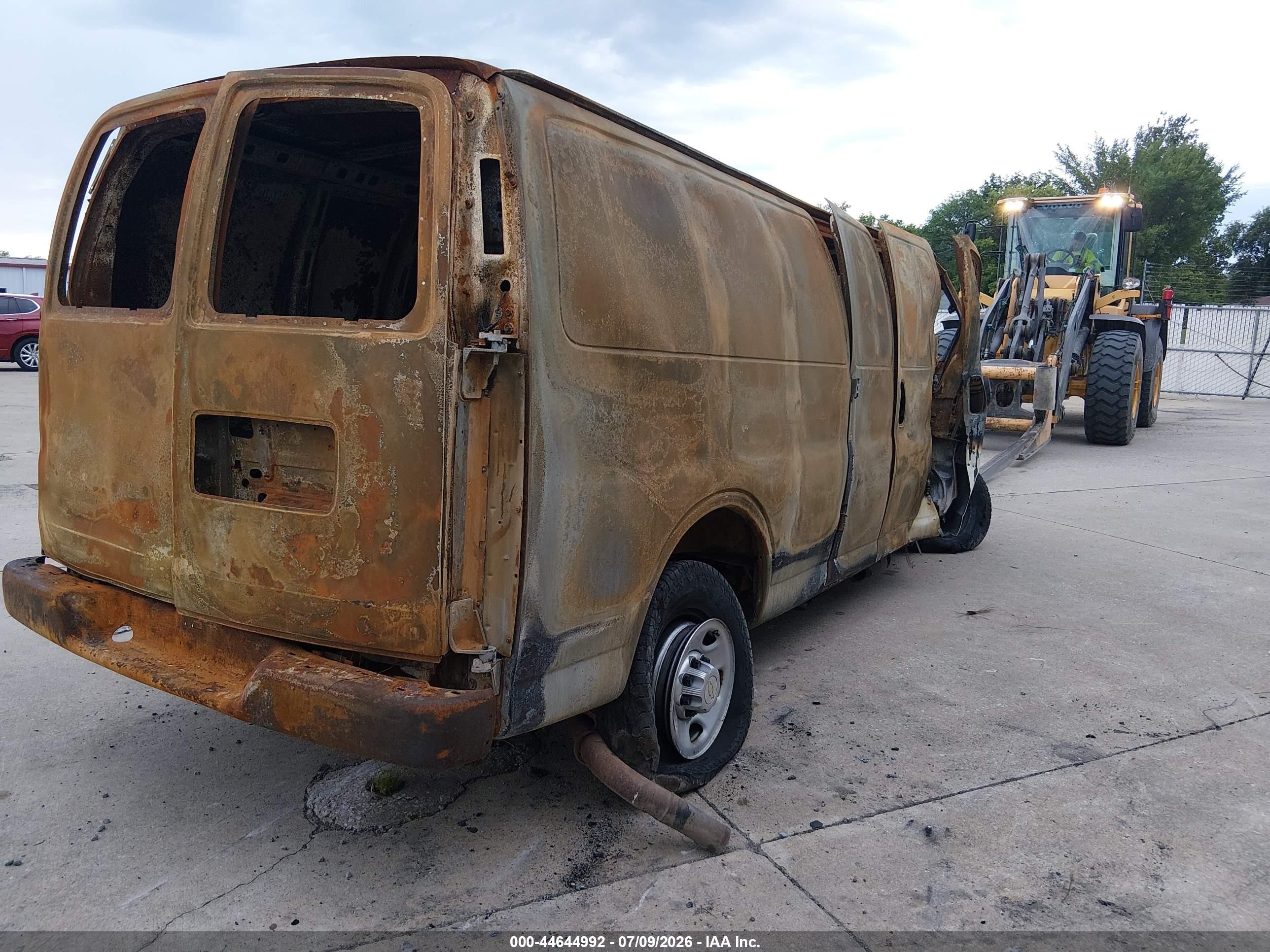 2012 Chevrolet Express 2500 Work Van White vin: 1GCWGGCA8C1193256
