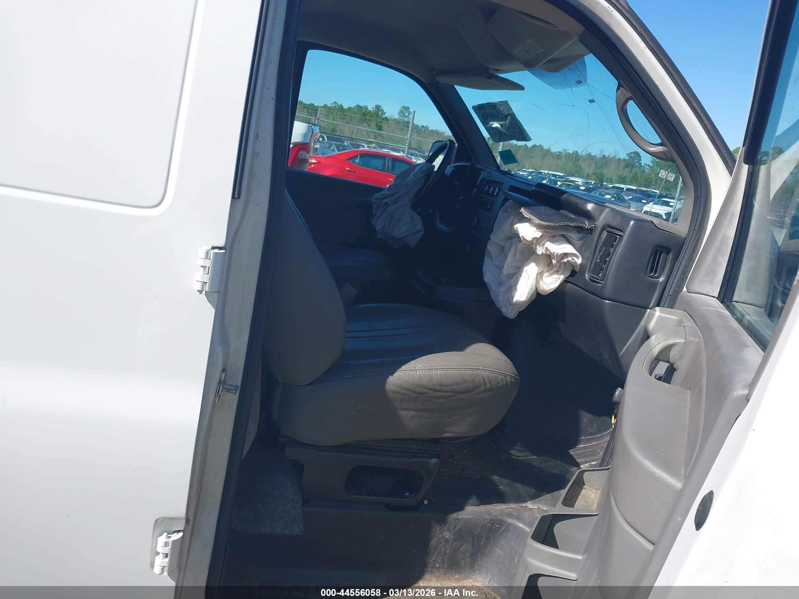 2012 Chevrolet Express 2500 Work Van White vin: 1GCWGGFA1C1116403