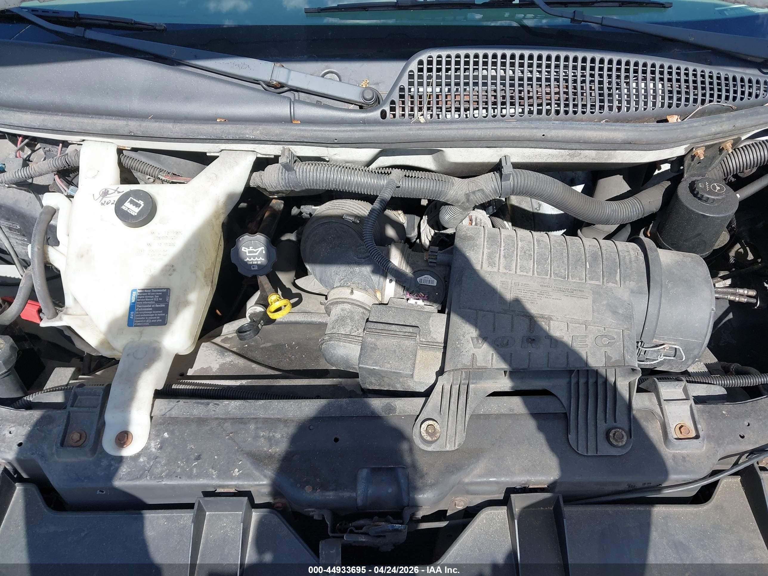 2010 Chevrolet Express 2500 Work Van White vin: 1GCZGFBG9A1163984