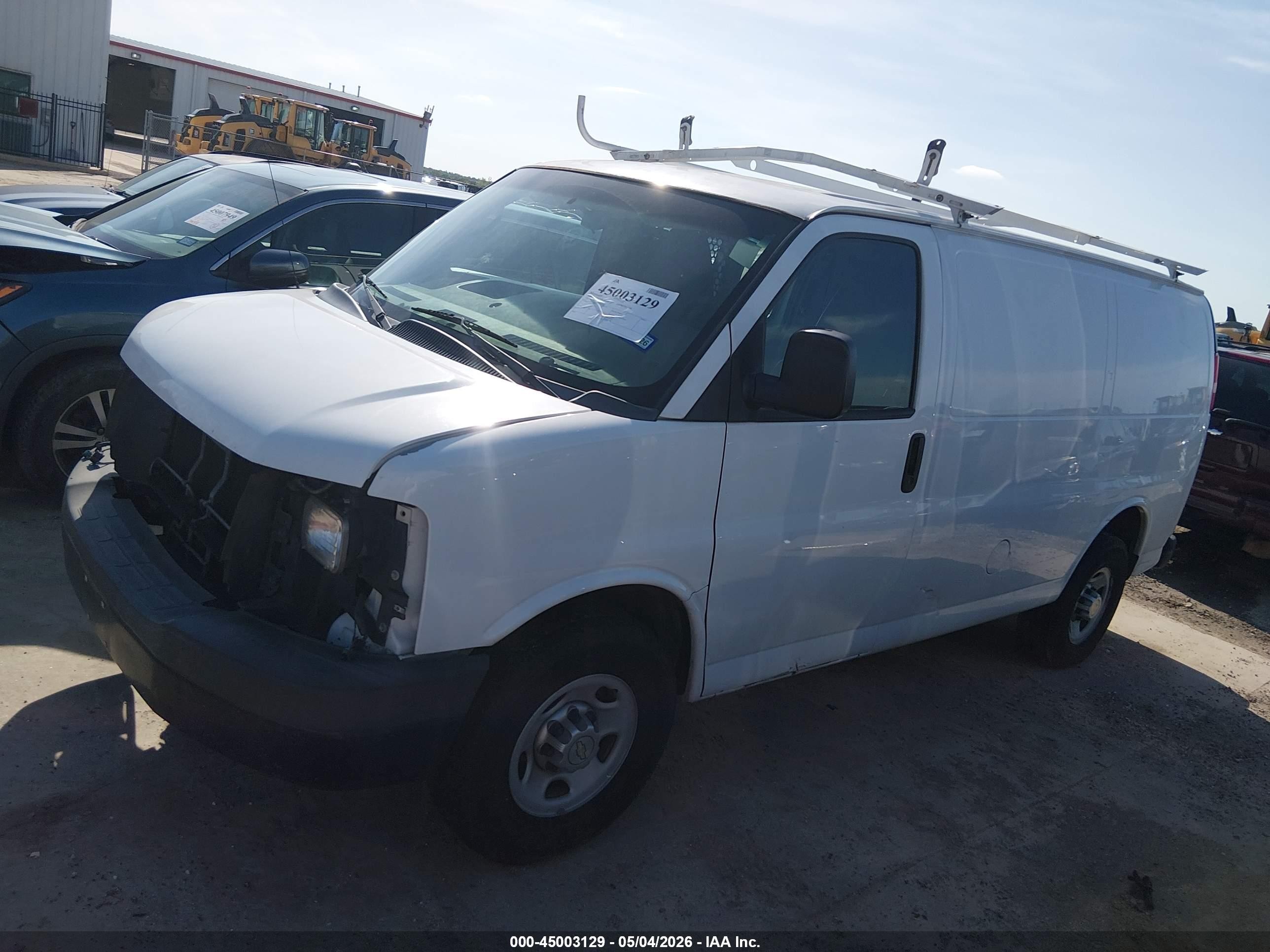 2013 Chevrolet Express 3500 Work Van White vin: 1GCZGTBG5D1140835