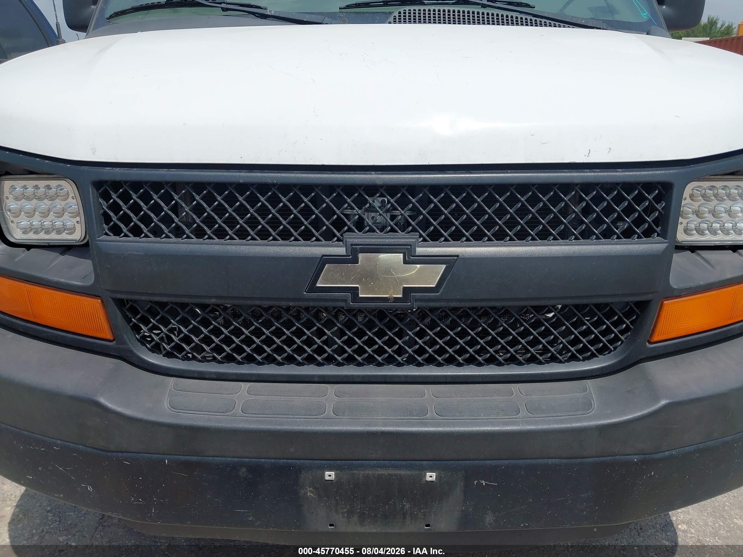 2014 Chevrolet Express 3500 Work Van White vin: 1GCZGTCA1E1205207