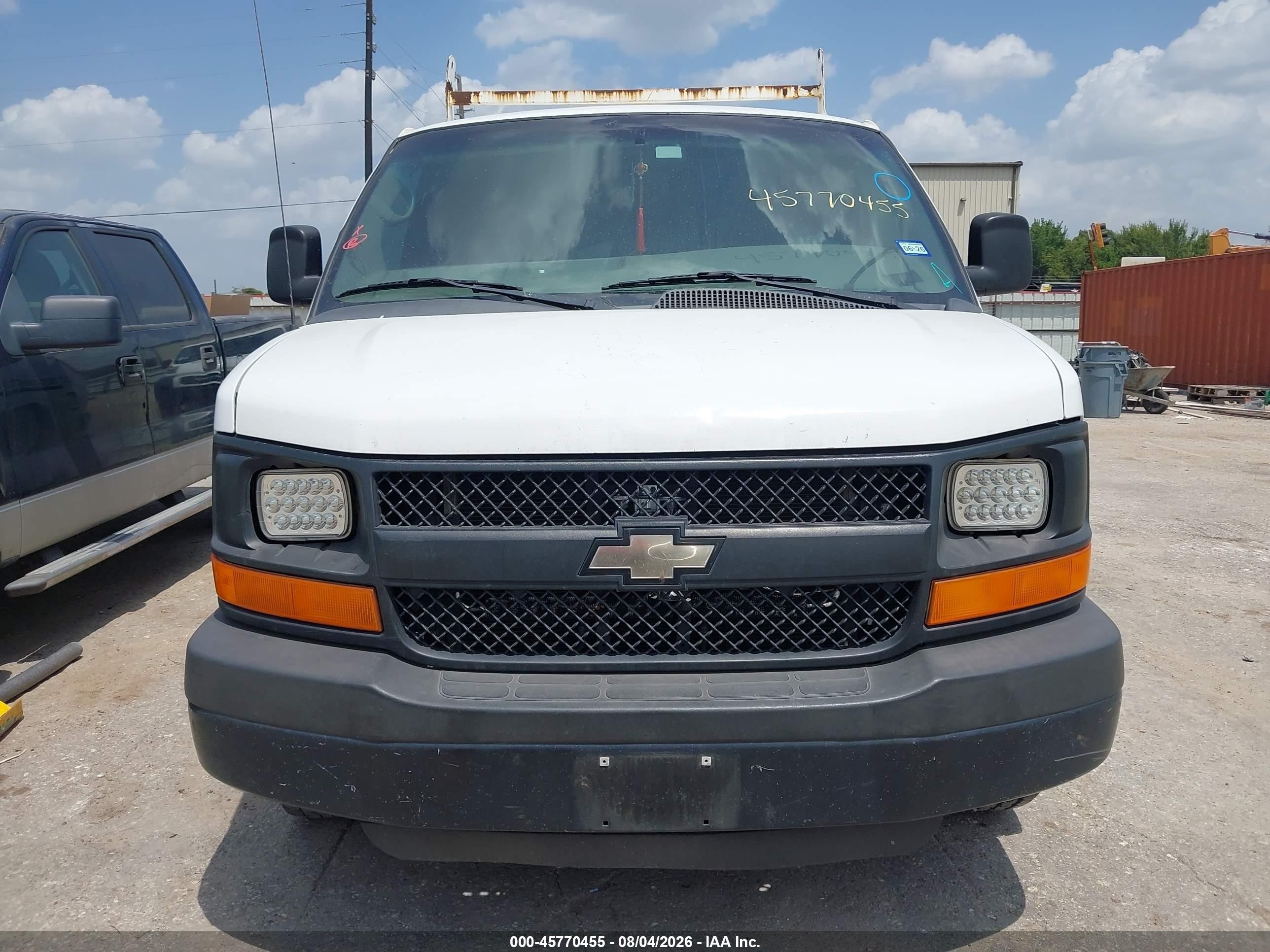2014 Chevrolet Express 3500 Work Van White vin: 1GCZGTCA1E1205207