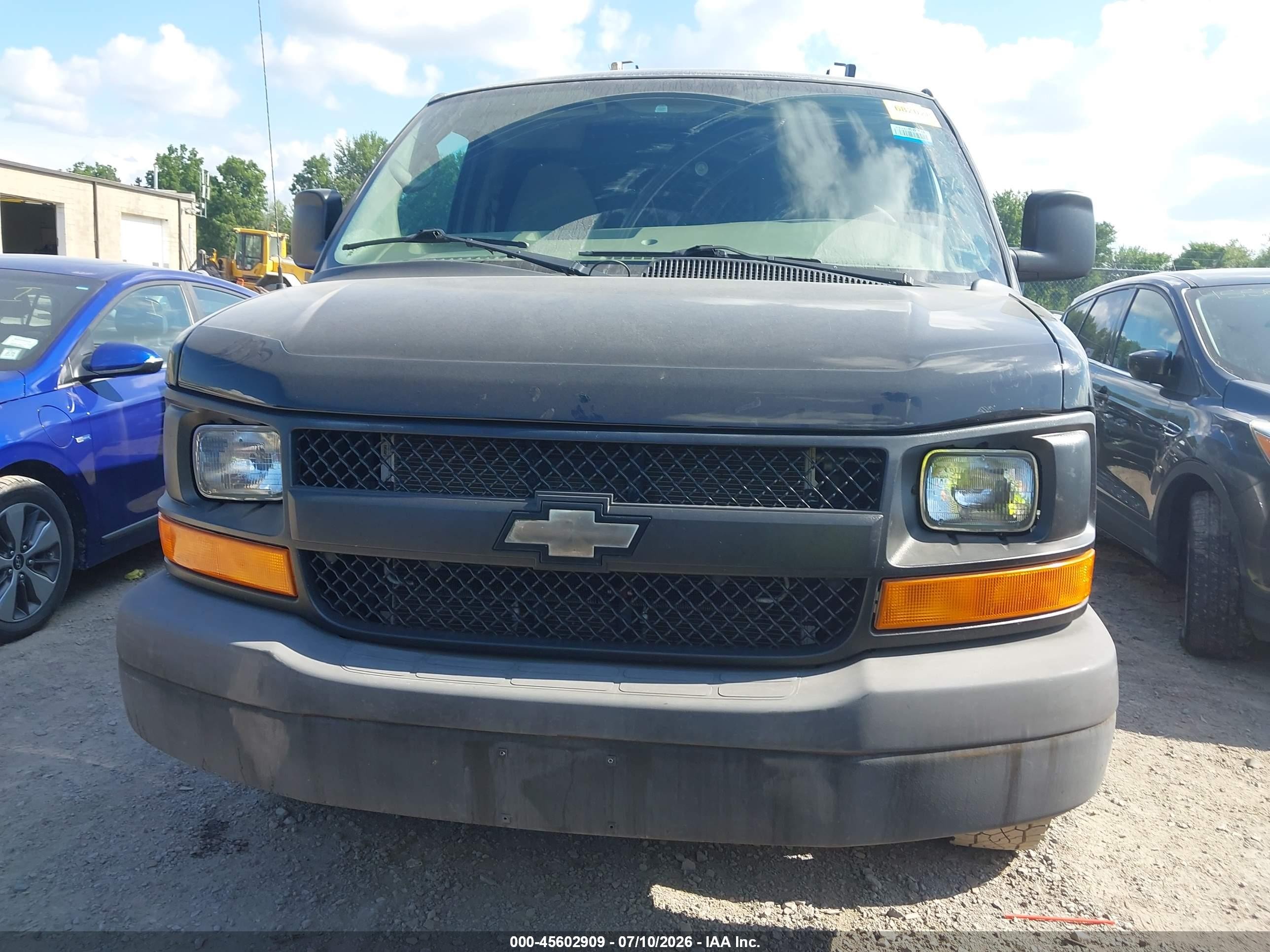 2014 Chevrolet Express 3500 Work Van Black vin: 1GCZGTCA3E1206679