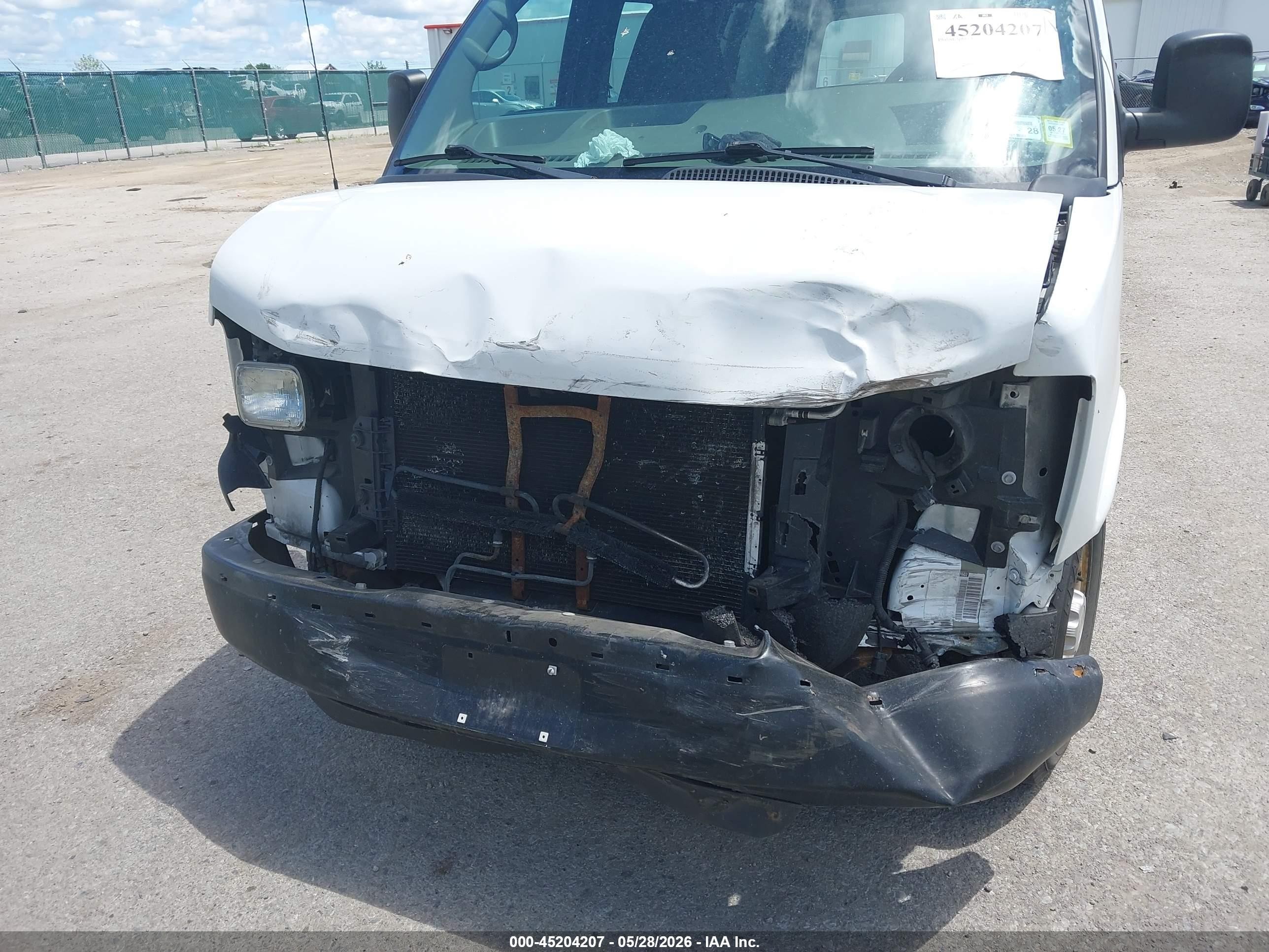2012 Chevrolet Express 3500 Work Van White vin: 1GCZGTCA9C1176147