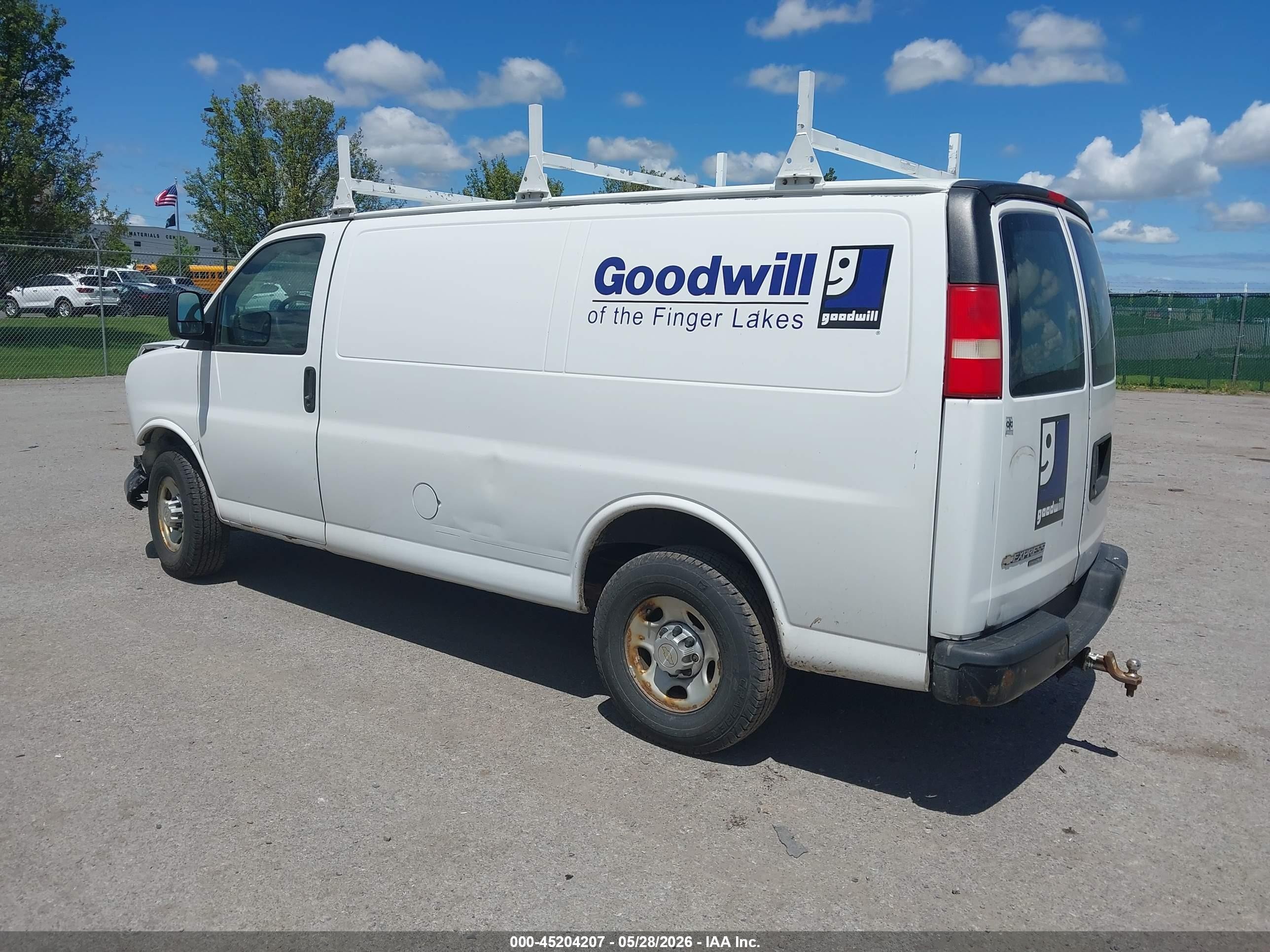 2012 Chevrolet Express 3500 Work Van White vin: 1GCZGTCA9C1176147