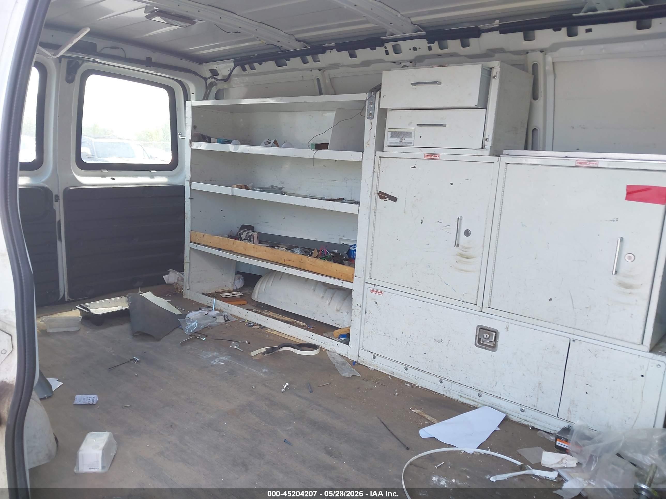 2012 Chevrolet Express 3500 Work Van White vin: 1GCZGTCA9C1176147