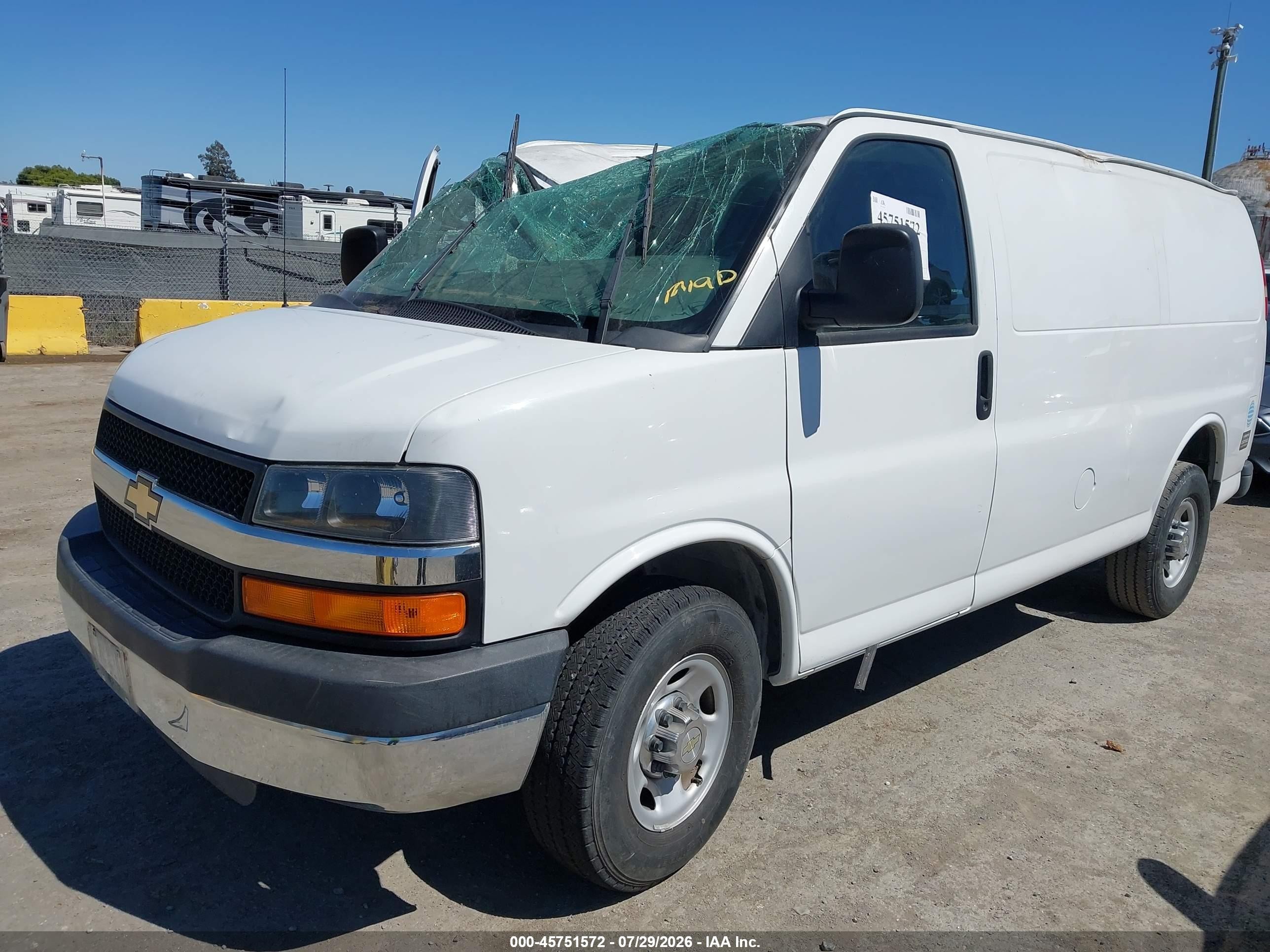 2013 Chevrolet Express 3500 Work Van White vin: 1GCZGTCG0D1174647