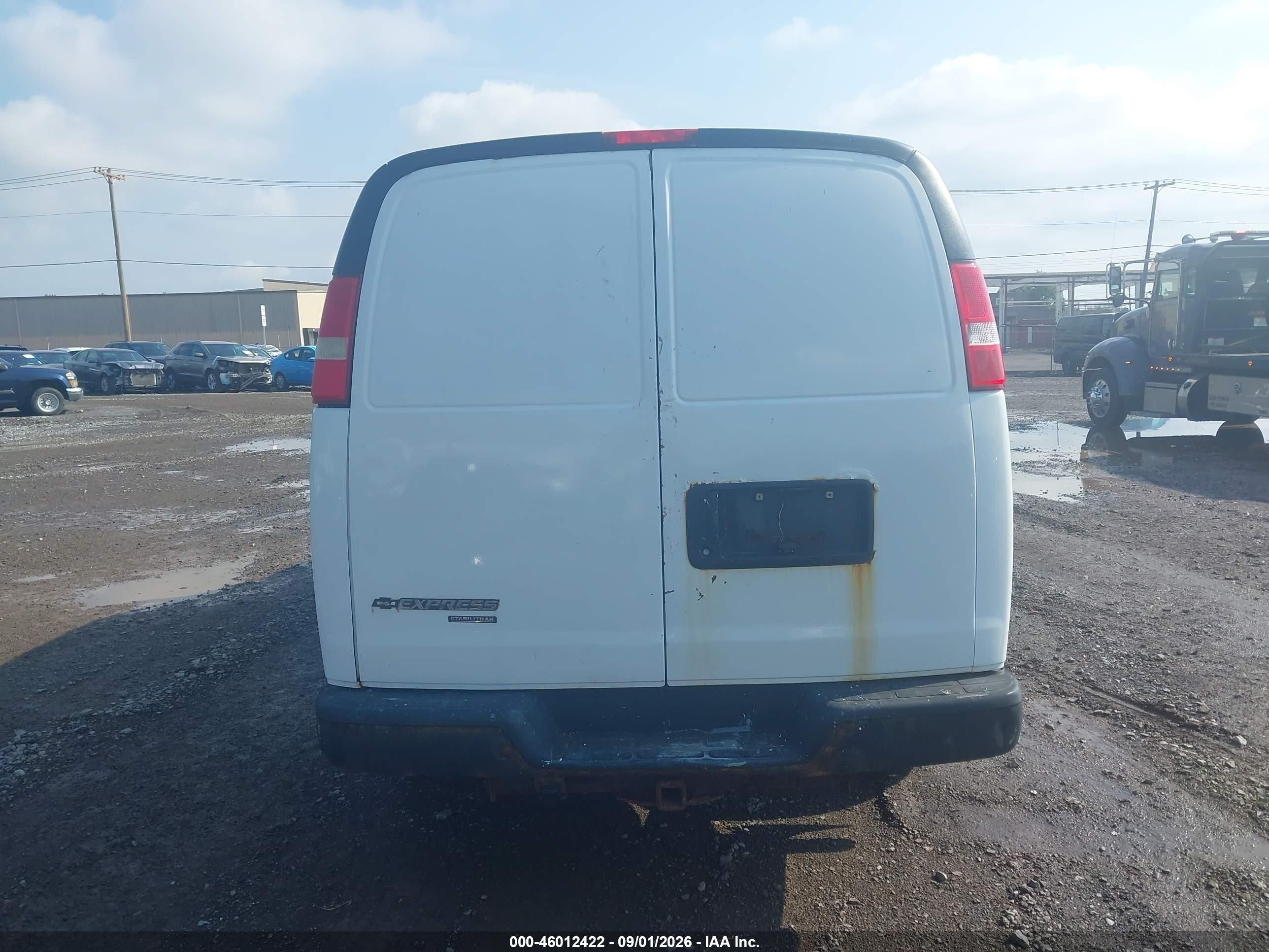 2014 Chevrolet Express 3500 Work Van Белый vin: 1GCZGTCG1E1133879