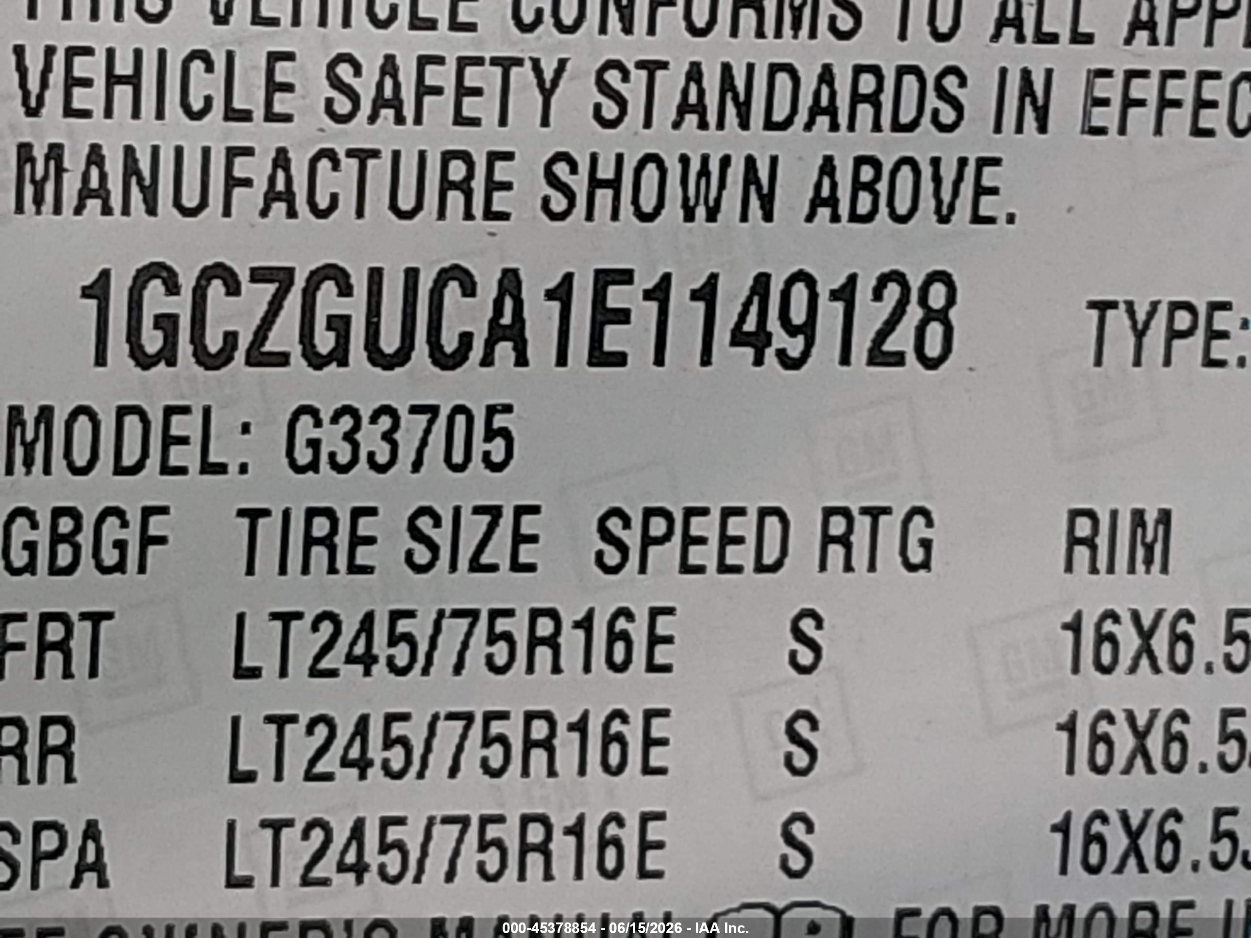 2014 Chevrolet Express 3500 Work Van Белый vin: 1GCZGUCA1E1149128