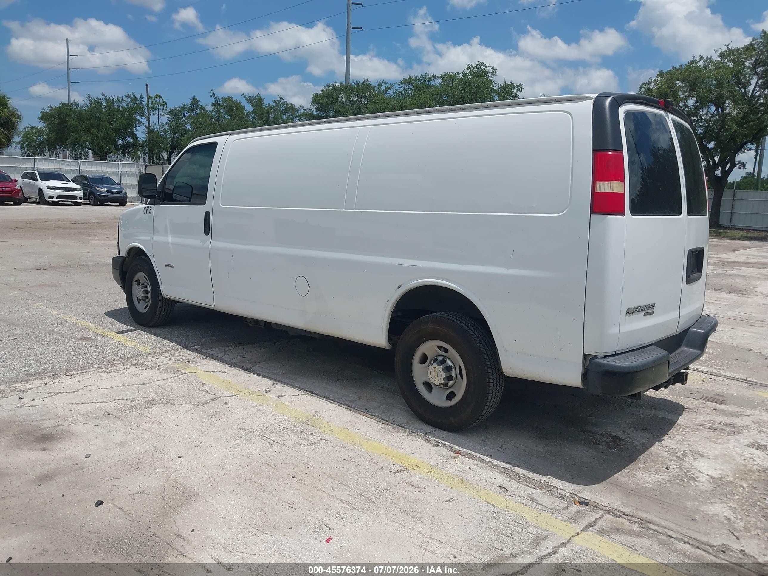 2014 Chevrolet Express 3500 Diesel White vin: 1GCZGUCL2E1160155