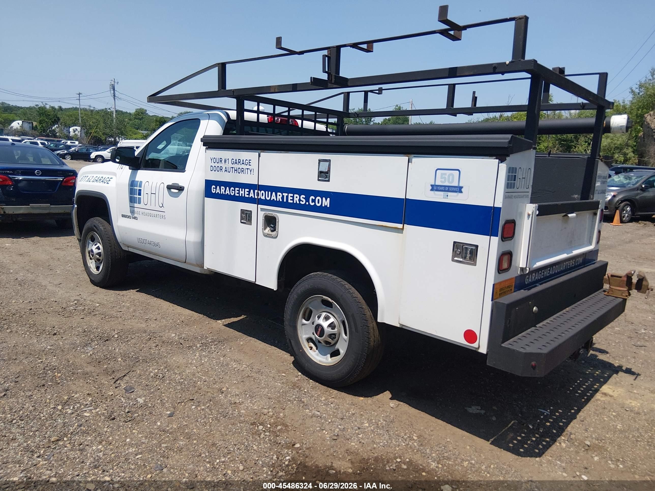 2015 Gmc Sierra 2500hd   White vin: 1GD01XEG0FZ122403