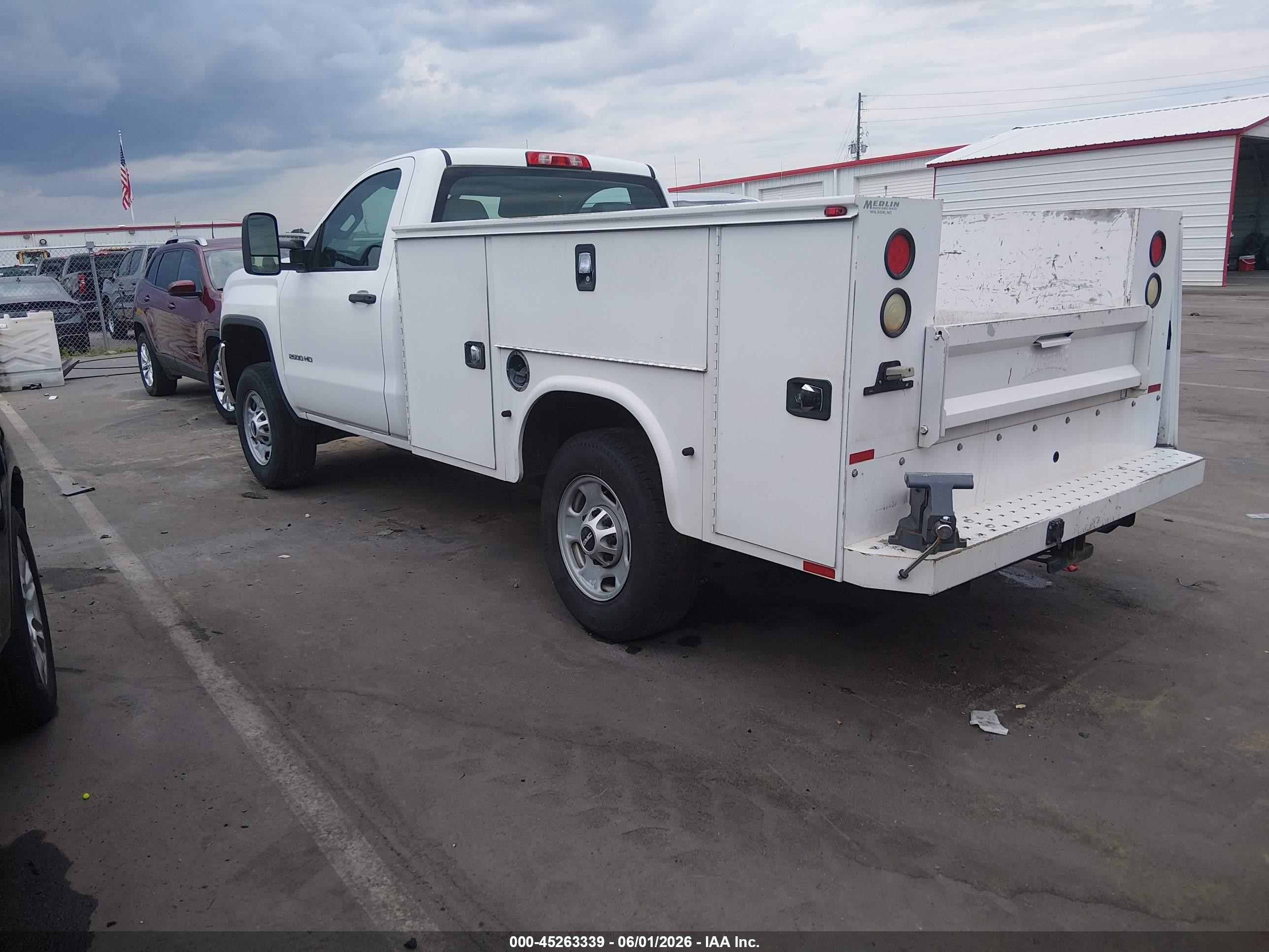 2015 Gmc Sierra 2500hd   White vin: 1GD01XEG4FZ145392