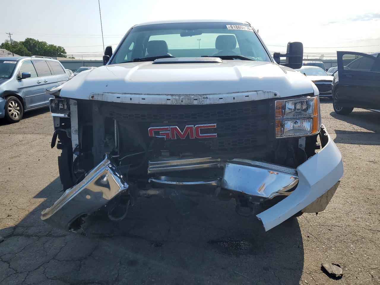 2013 Gmc Sierra C2500 Heavy Duty White vin: 1GD01ZCG0DF186616