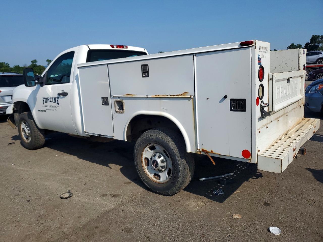 2013 Gmc Sierra C2500 Heavy Duty White vin: 1GD01ZCG0DF186616