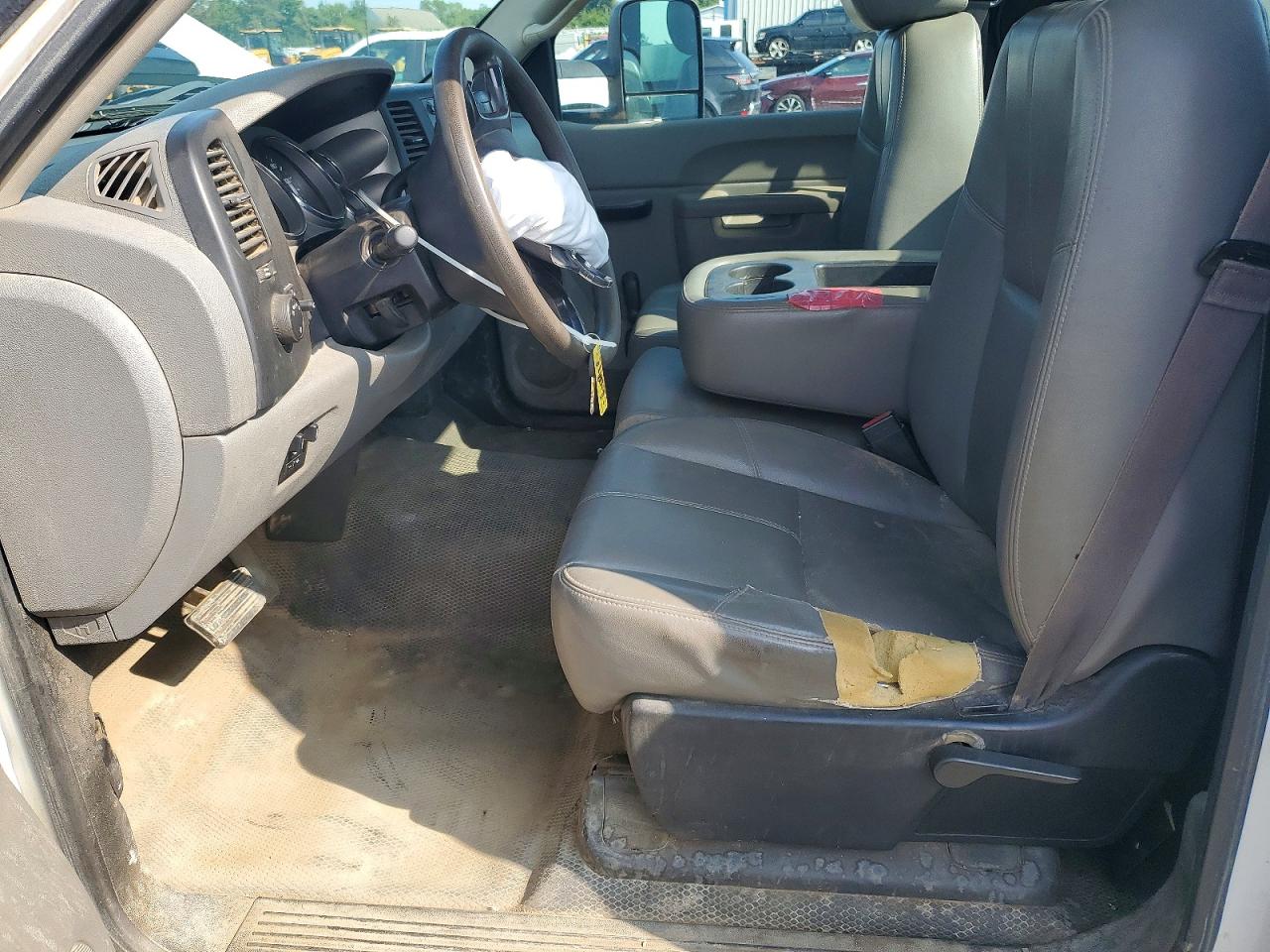 2013 Gmc Sierra C2500 Heavy Duty White vin: 1GD01ZCG0DF186616