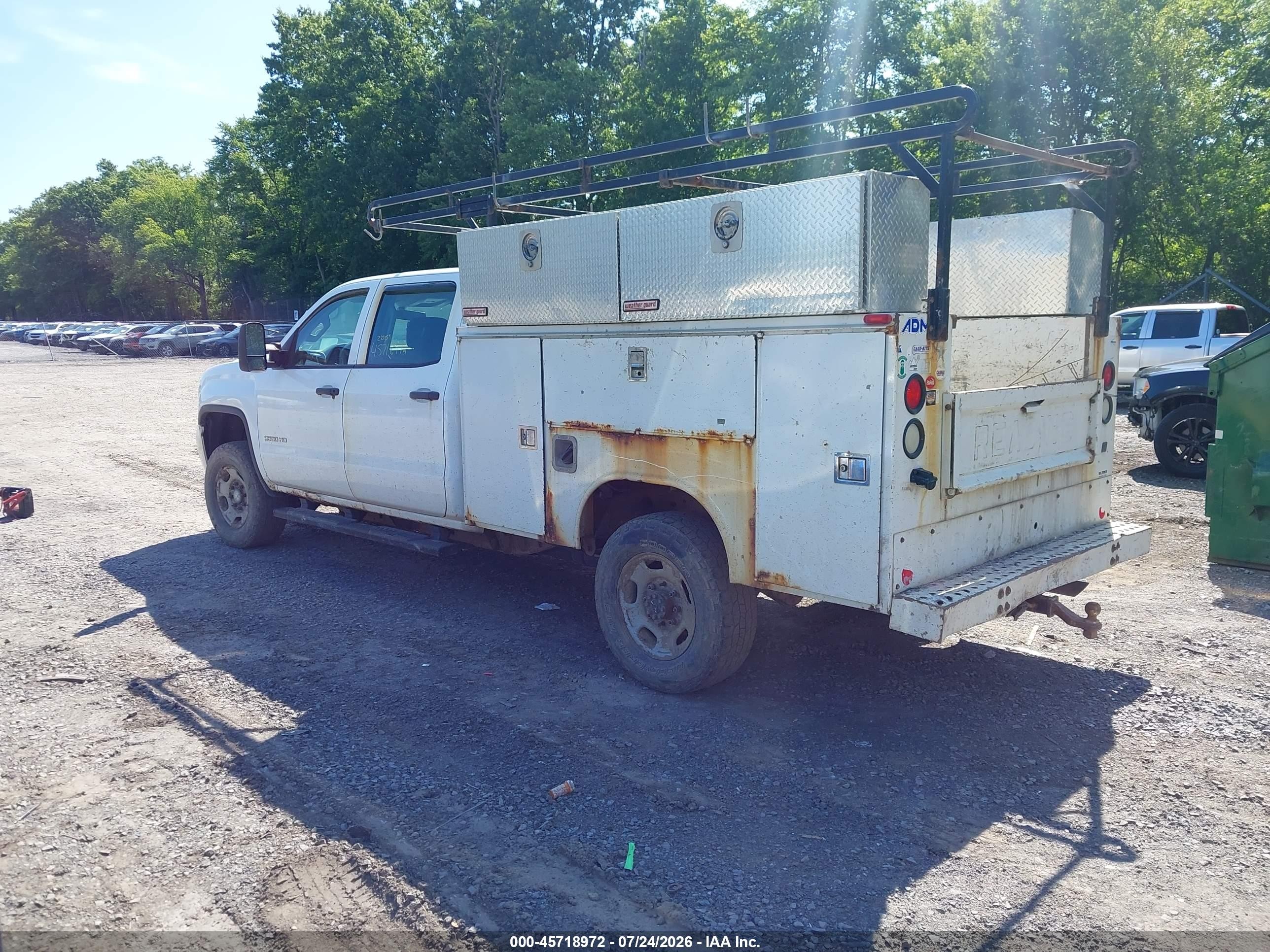2015 Gmc Sierra 2500hd   Белый vin: 1GD12XEG4FF641697