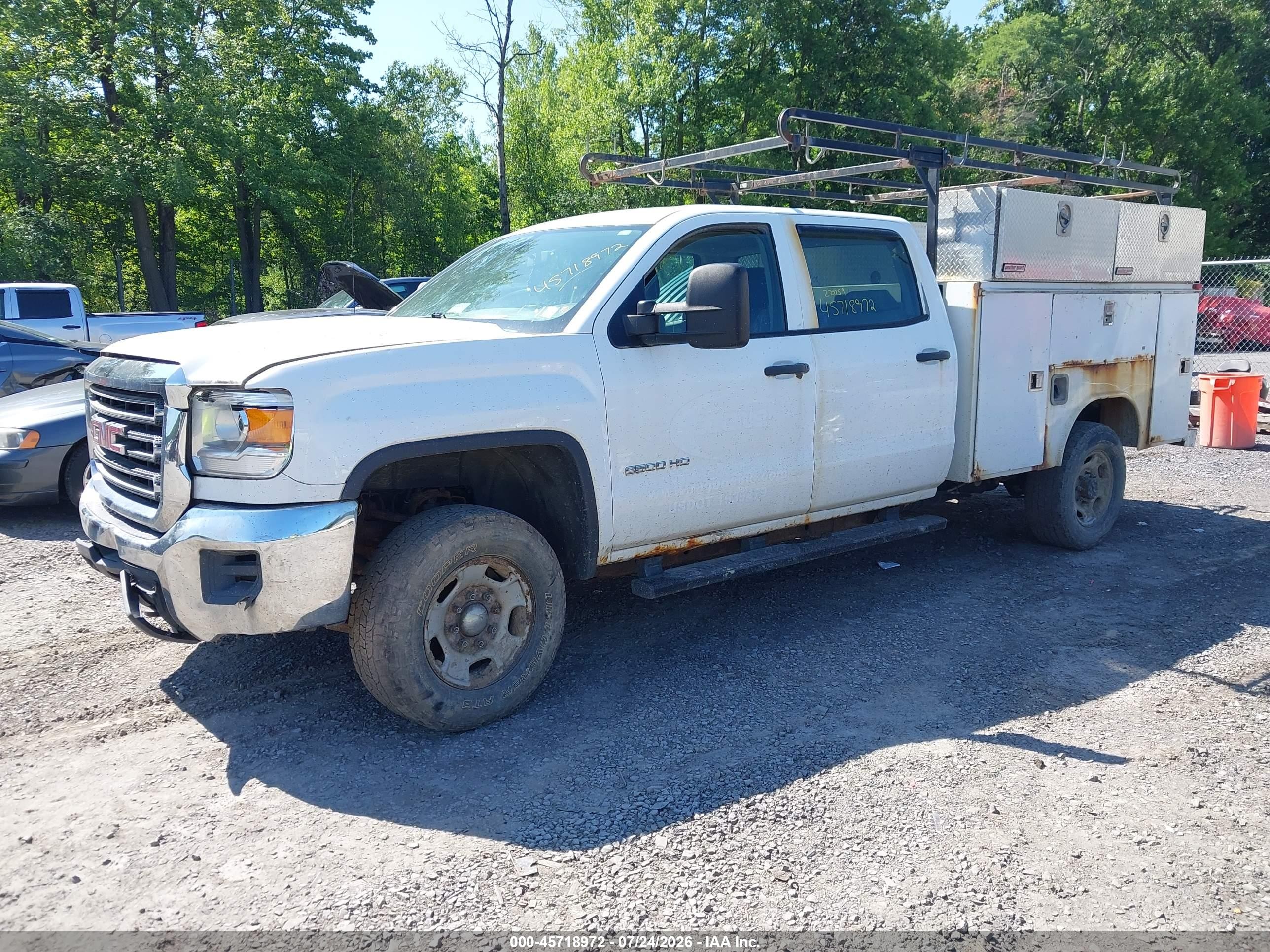 2015 Gmc Sierra 2500hd   Белый vin: 1GD12XEG4FF641697