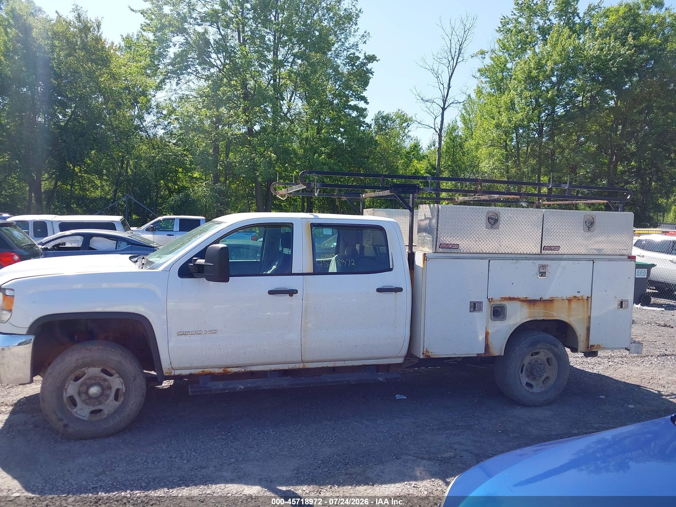2015 Gmc Sierra 2500hd   Белый vin: 1GD12XEG4FF641697