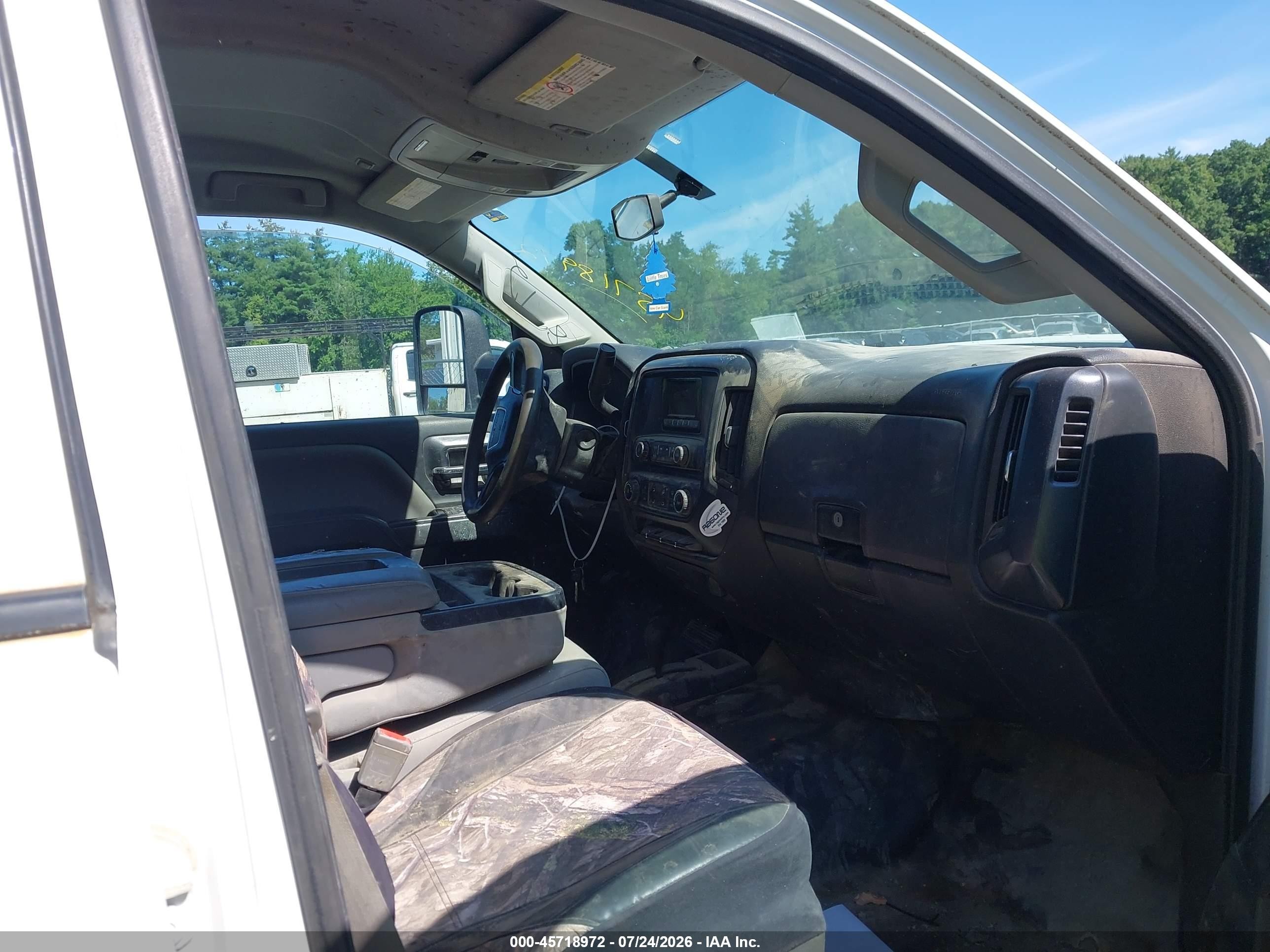 2015 Gmc Sierra 2500hd   Белый vin: 1GD12XEG4FF641697