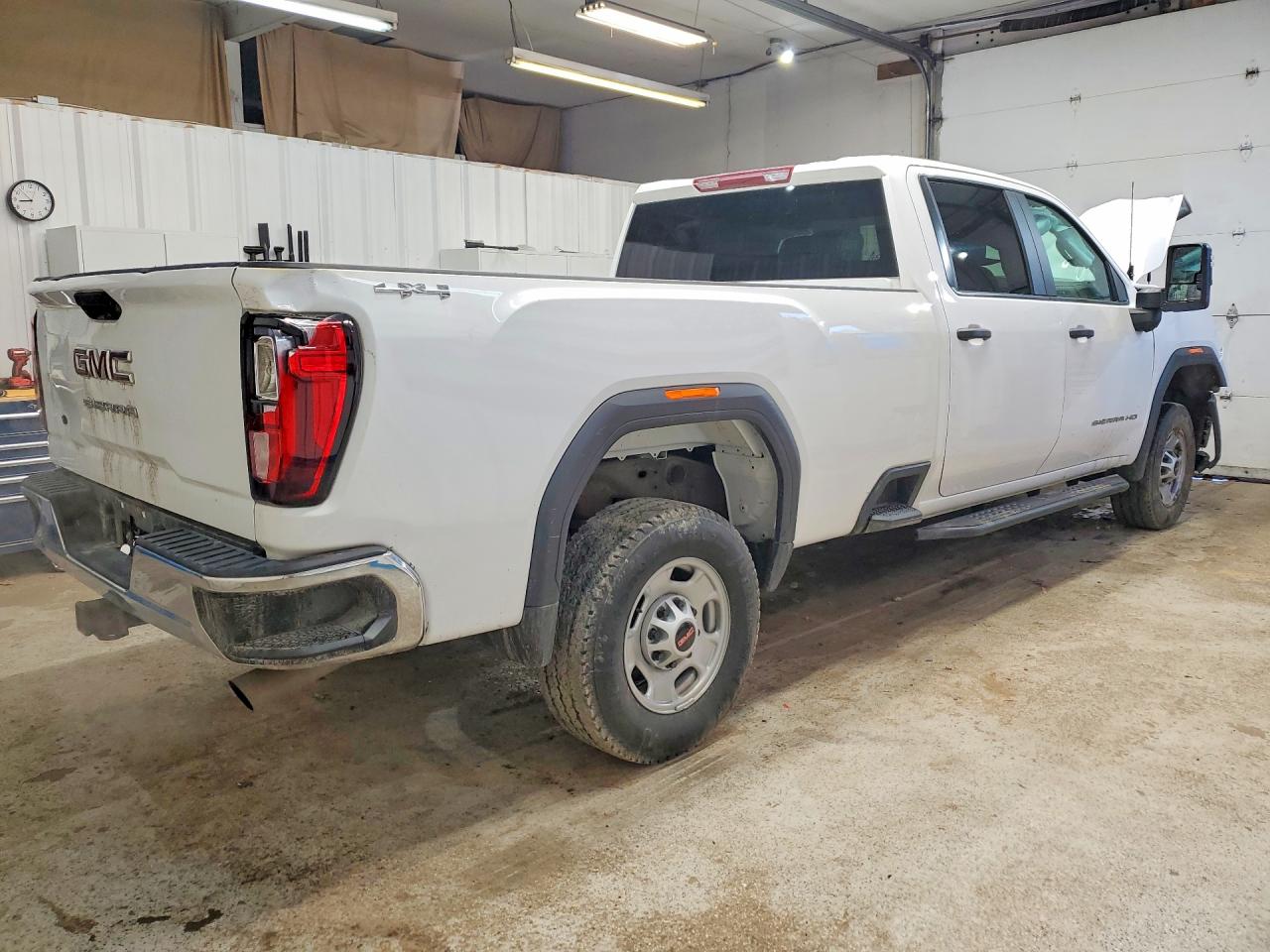 2024 Gmc Sierra K2500 Heavy Duty White vin: 1GD19LE71RF418641